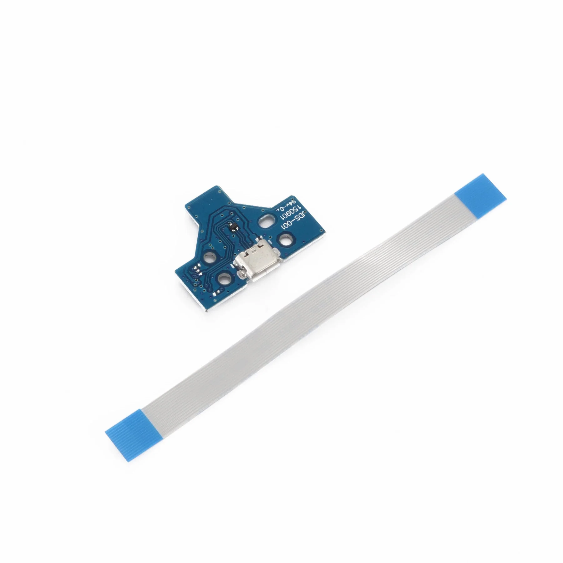 eXtremeRate 10 Set Repair Parts 14pin Charging Port PCB Board + Flex Cable for PS4 Controller - GP4F0042*10 - Image 5