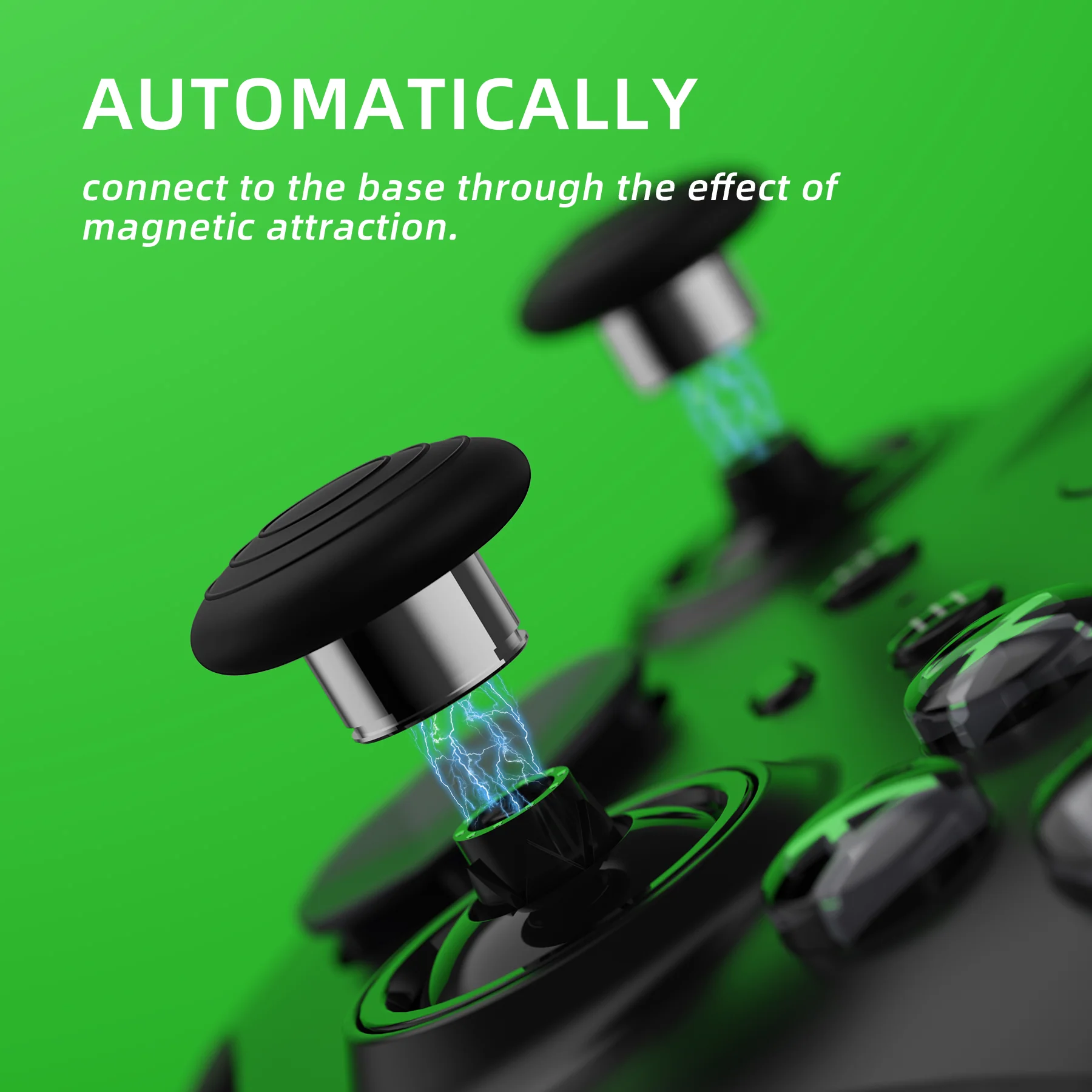 eXtremeRate 13 in 1 Component Pack Kit Replacement Metal Thumbsticks & D-Pads & Paddles for Xbox Elite Series 2 & Elite 2 Core Controller (Model 1797) - Black & Metallic Silver - Image 8