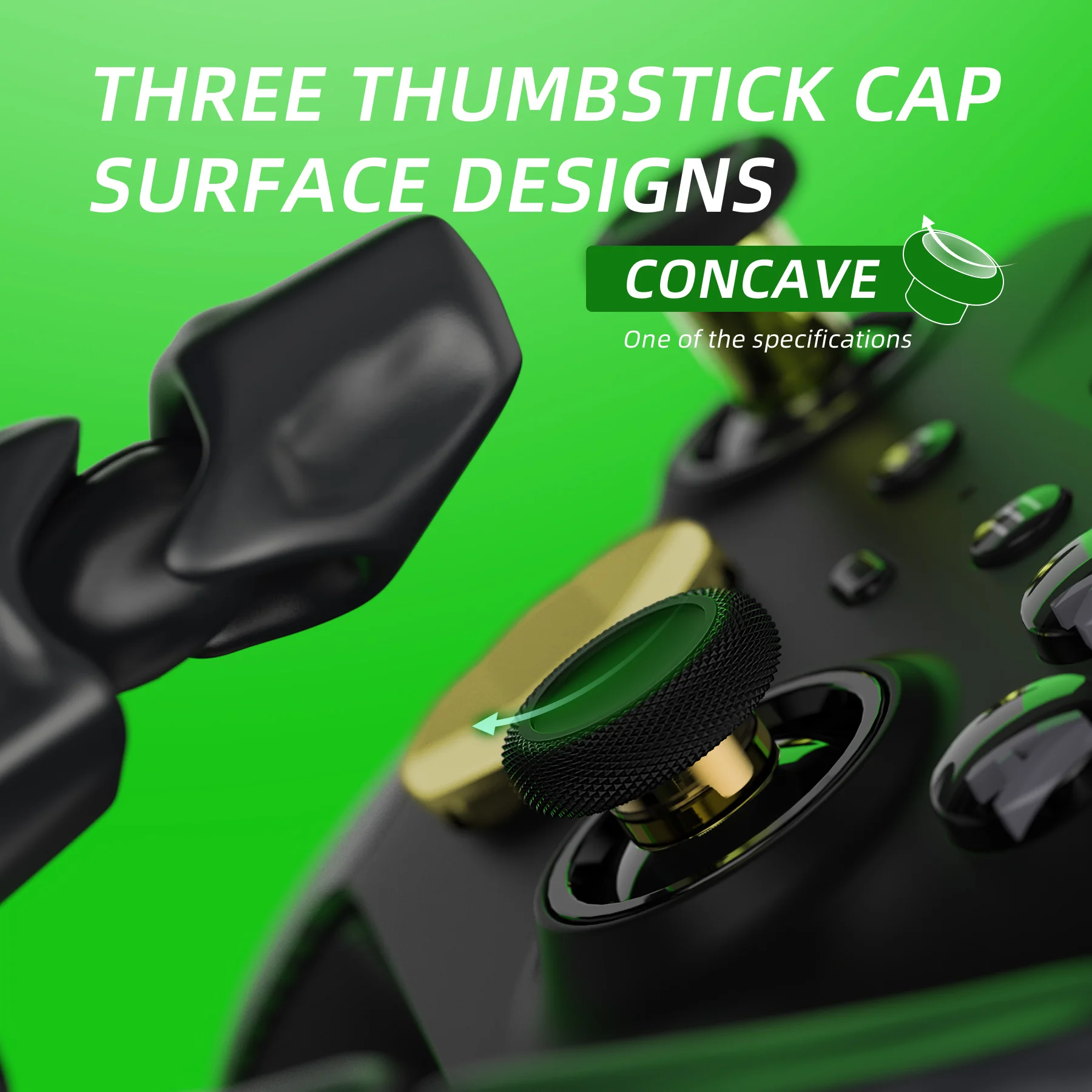 eXtremeRate 13 in 1 Component Pack Kit Replacement Metal Thumbsticks & D-Pads & Paddles for Xbox Elite Series 2 & Elite 2 Core Controller (Model 1797) - Metallic Hero Gold - Image 12