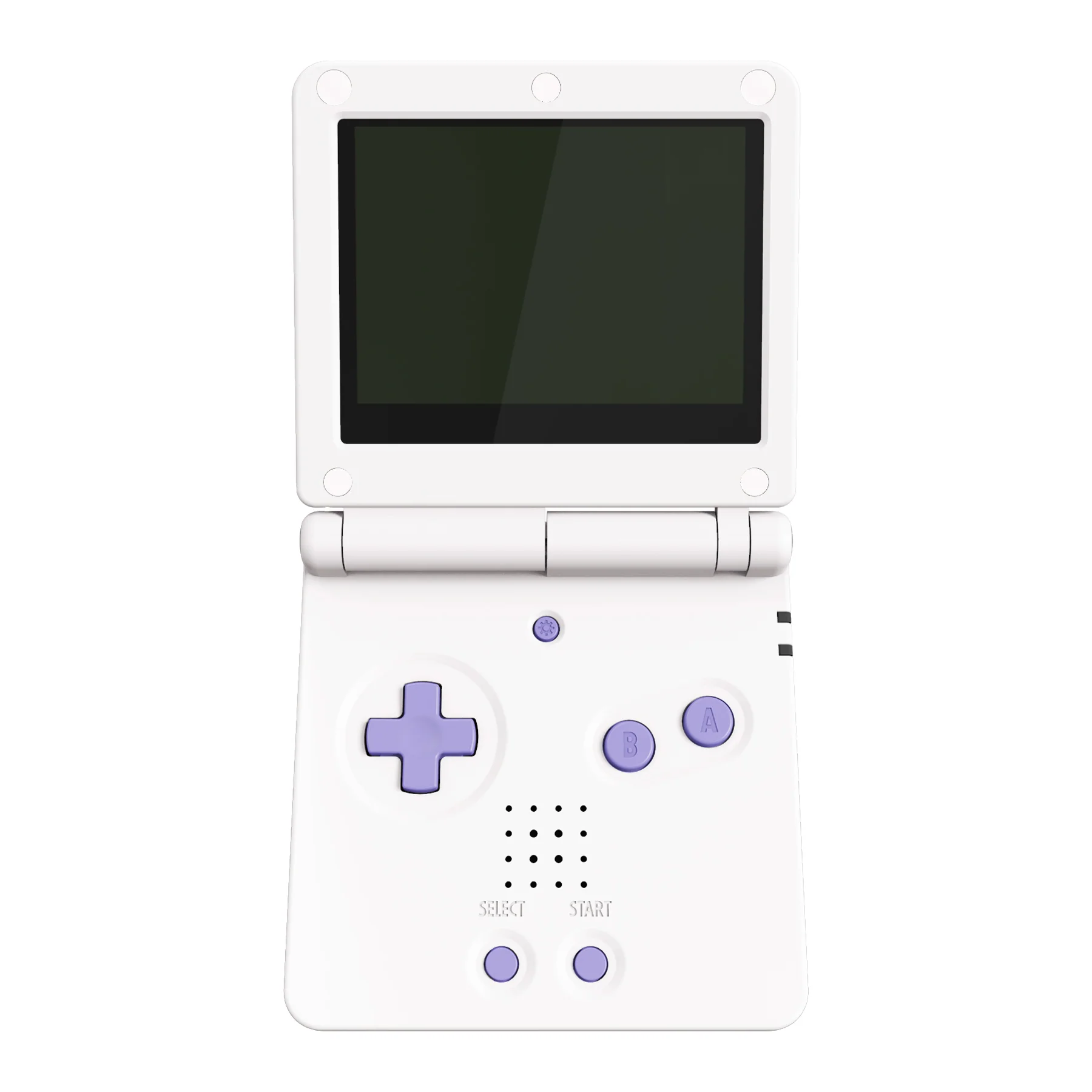eXtremeRate Custom Replacement Full Set Buttons for Gameboy Advance SP GBA SP Console - 16Bits Light Violet - Image 3