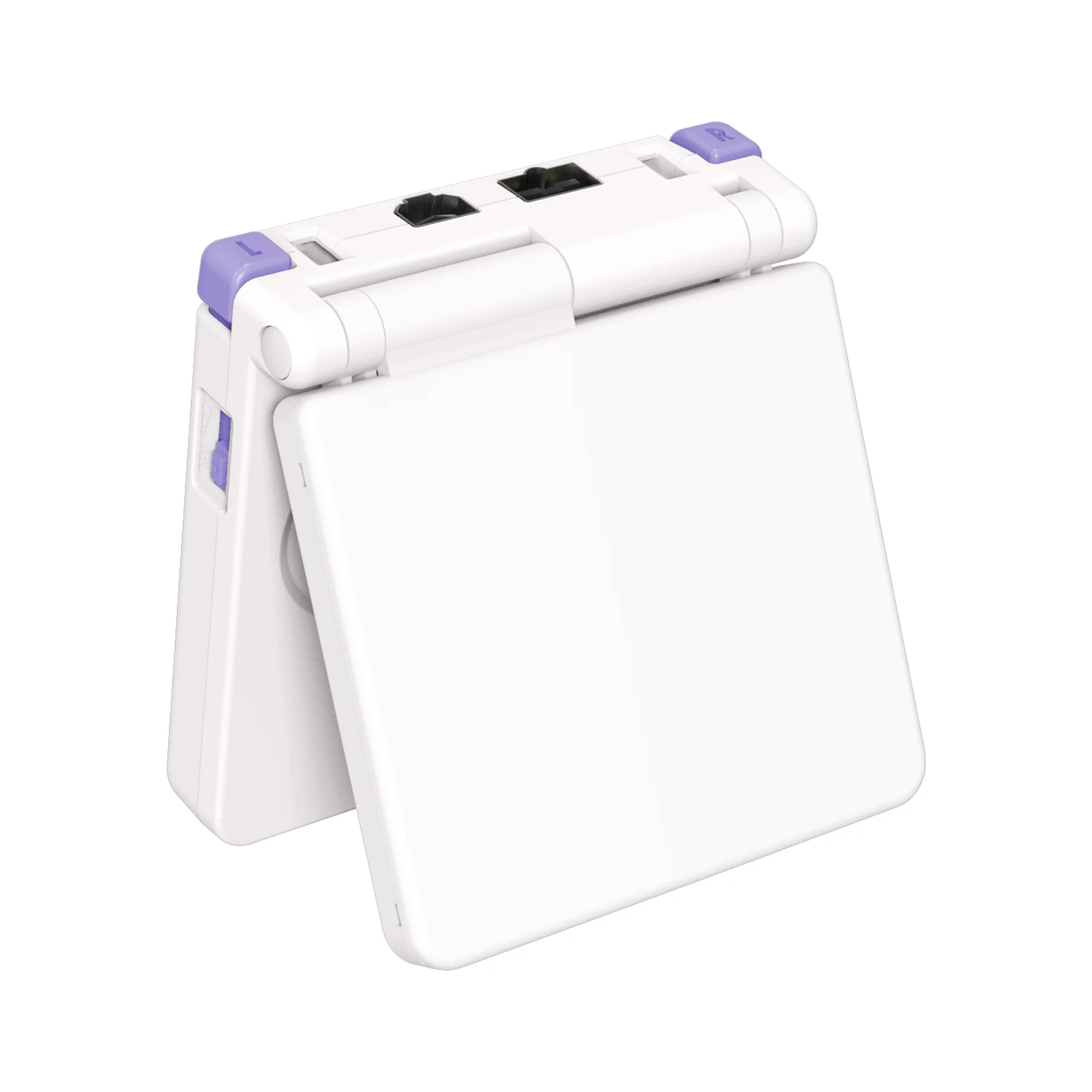 eXtremeRate Custom Replacement Full Set Buttons for Gameboy Advance SP GBA SP Console - 16Bits Light Violet - Image 6