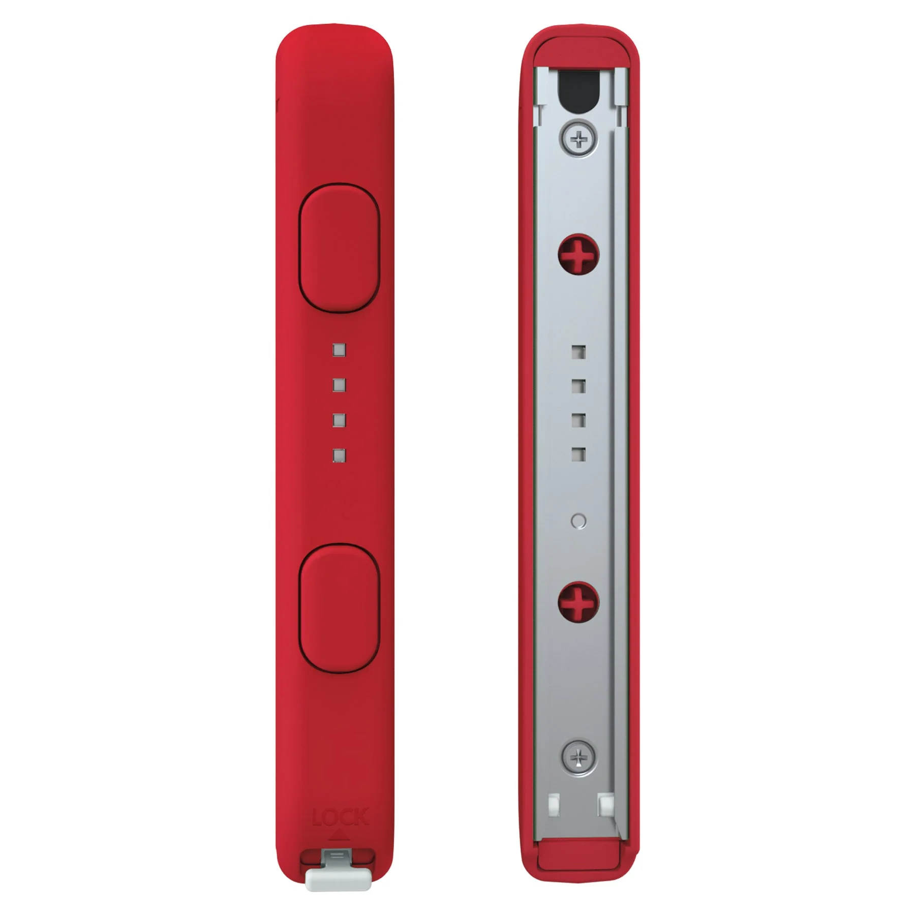 eXtremeRate 2 Pack Custom Replacement shell for Joycon Strap of NS Switch - Passion Red - Image 5