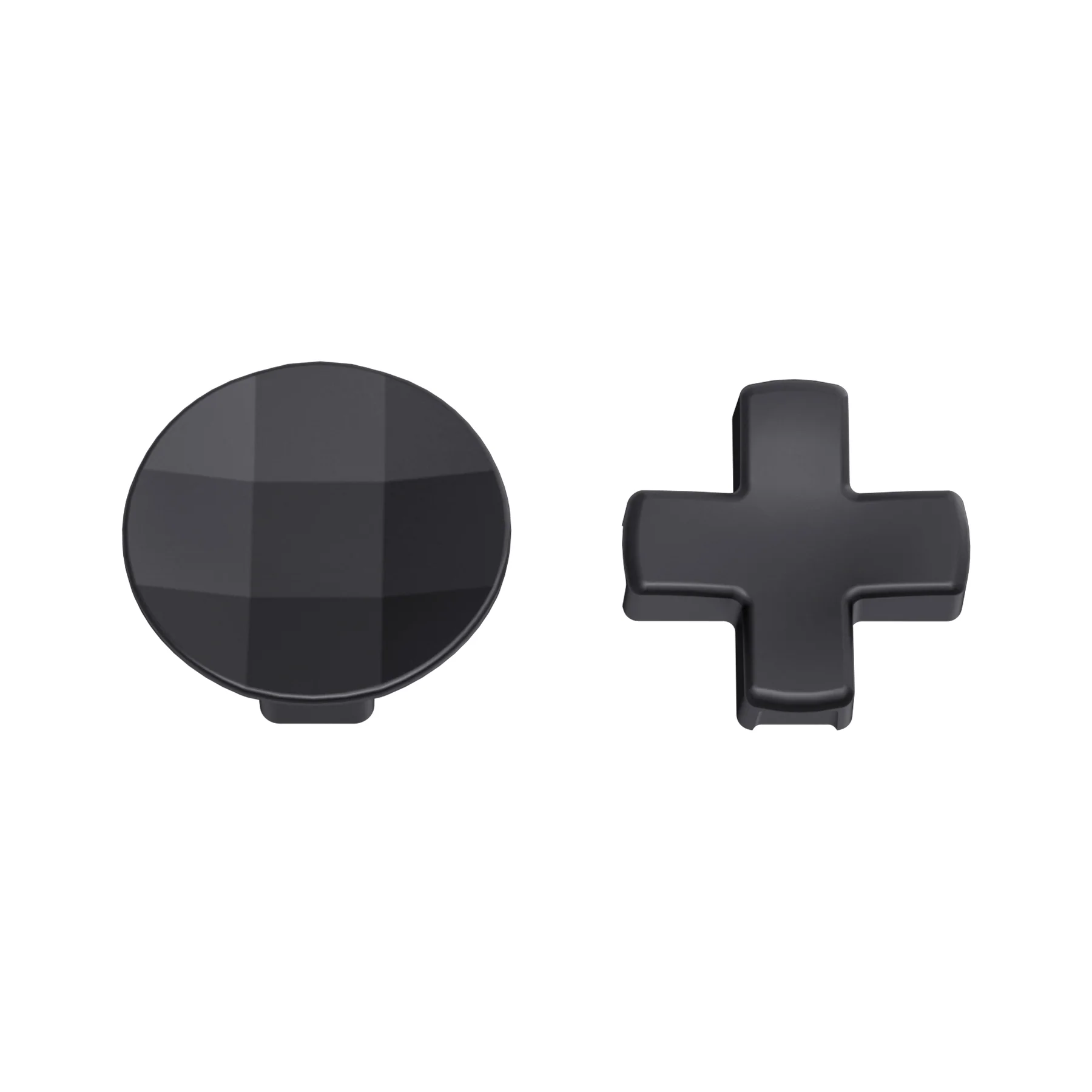 eXtremeRate 2 pcs Metalic Magnetic Stainless Steel D-Pads for Xbox One Elite (Model 1698) & Xbox One Elite Series 2 & Elite 2 Core Controller (Model 1797) - Black - Image 2