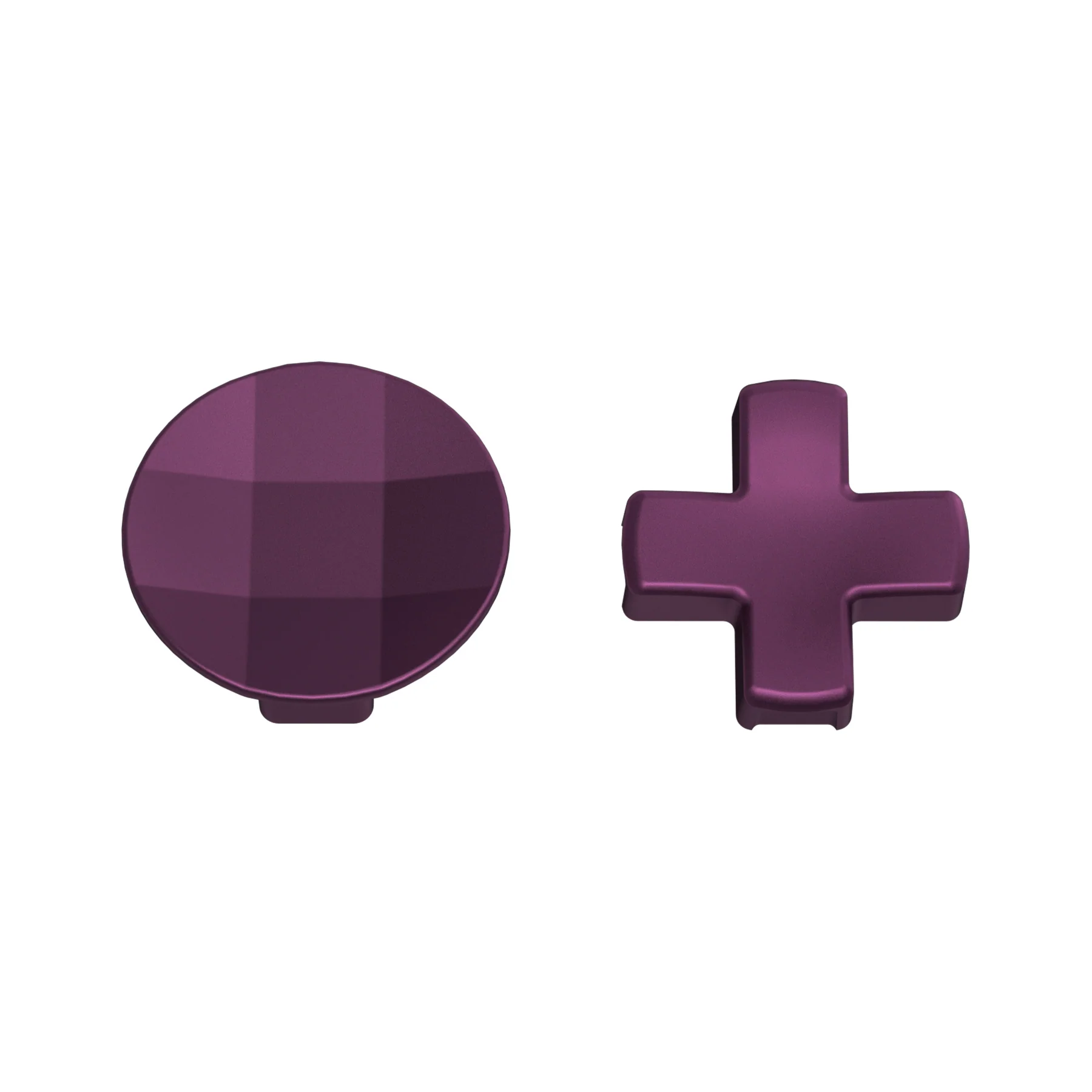 eXtremeRate 2 pcs Metalic Magnetic Stainless Steel D-Pads for Xbox One Elite (Model 1698) & Xbox One Elite Series 2 & Elite 2 Core Controller (Model 1797) - Grape - Image 2