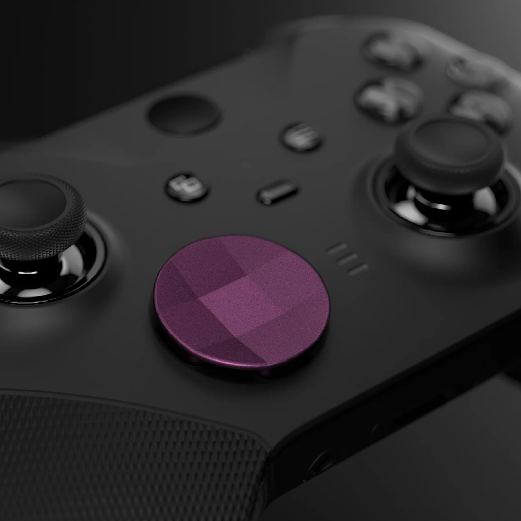 eXtremeRate 2 pcs Metalic Magnetic Stainless Steel D-Pads for Xbox One Elite (Model 1698) & Xbox One Elite Series 2 & Elite 2 Core Controller (Model 1797) - Grape - Image 5