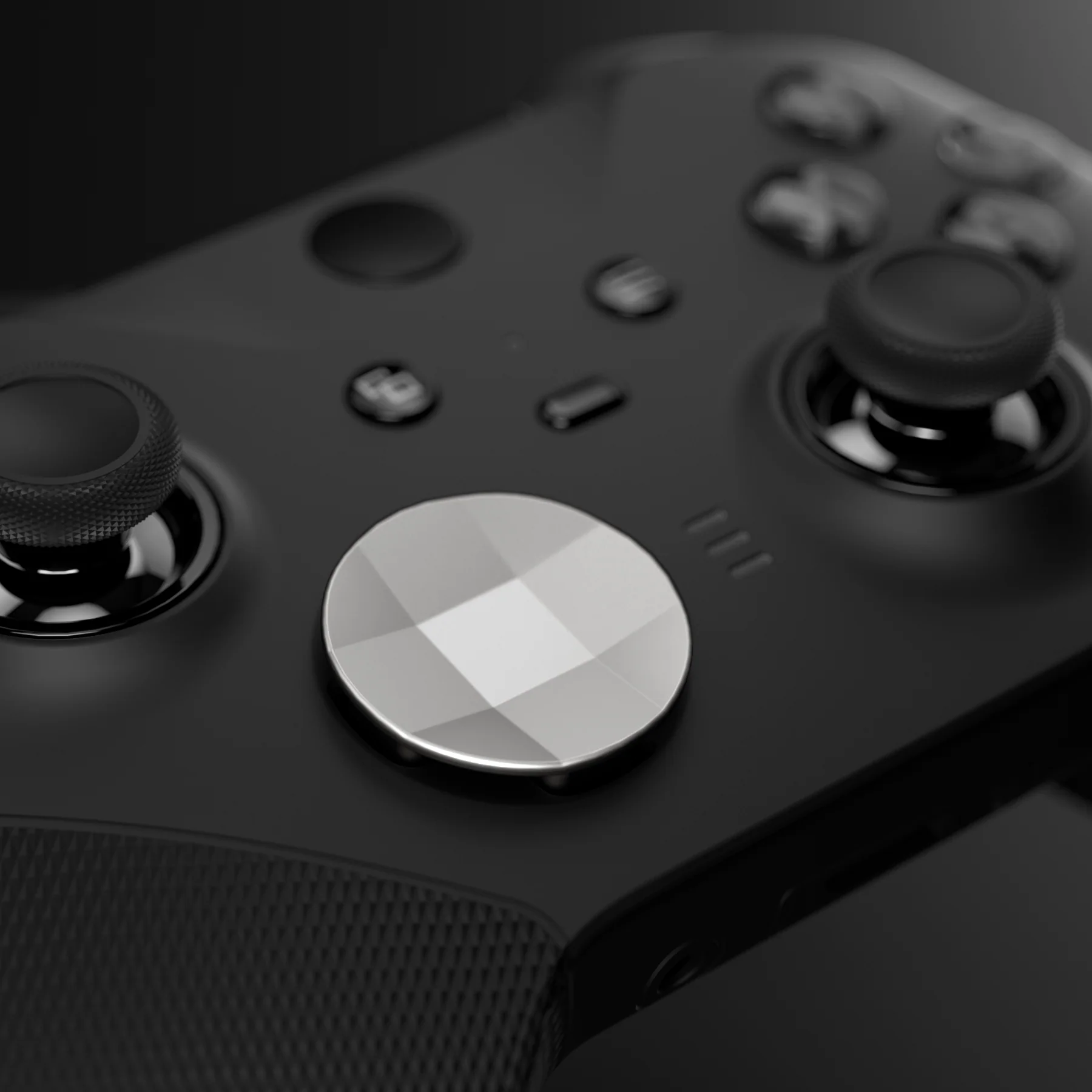 eXtremeRate 2 pcs Metalic Magnetic Stainless Steel D-Pads for Xbox One Elite (Model 1698) & Xbox One Elite Series 2 & Elite 2 Core Controller (Model 1797) - Silver - Image 5