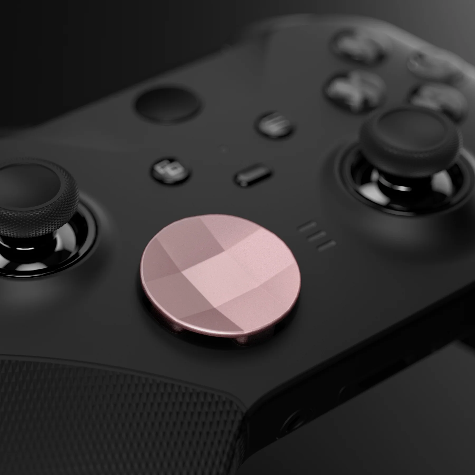 eXtremeRate 2 pcs Metalic Magnetic Stainless Steel D-Pads for Xbox One Elite (Model 1698) & Xbox One Elite Series 2 & Elite 2 Core Controller (Model 1797) - Rose Gold - Image 5