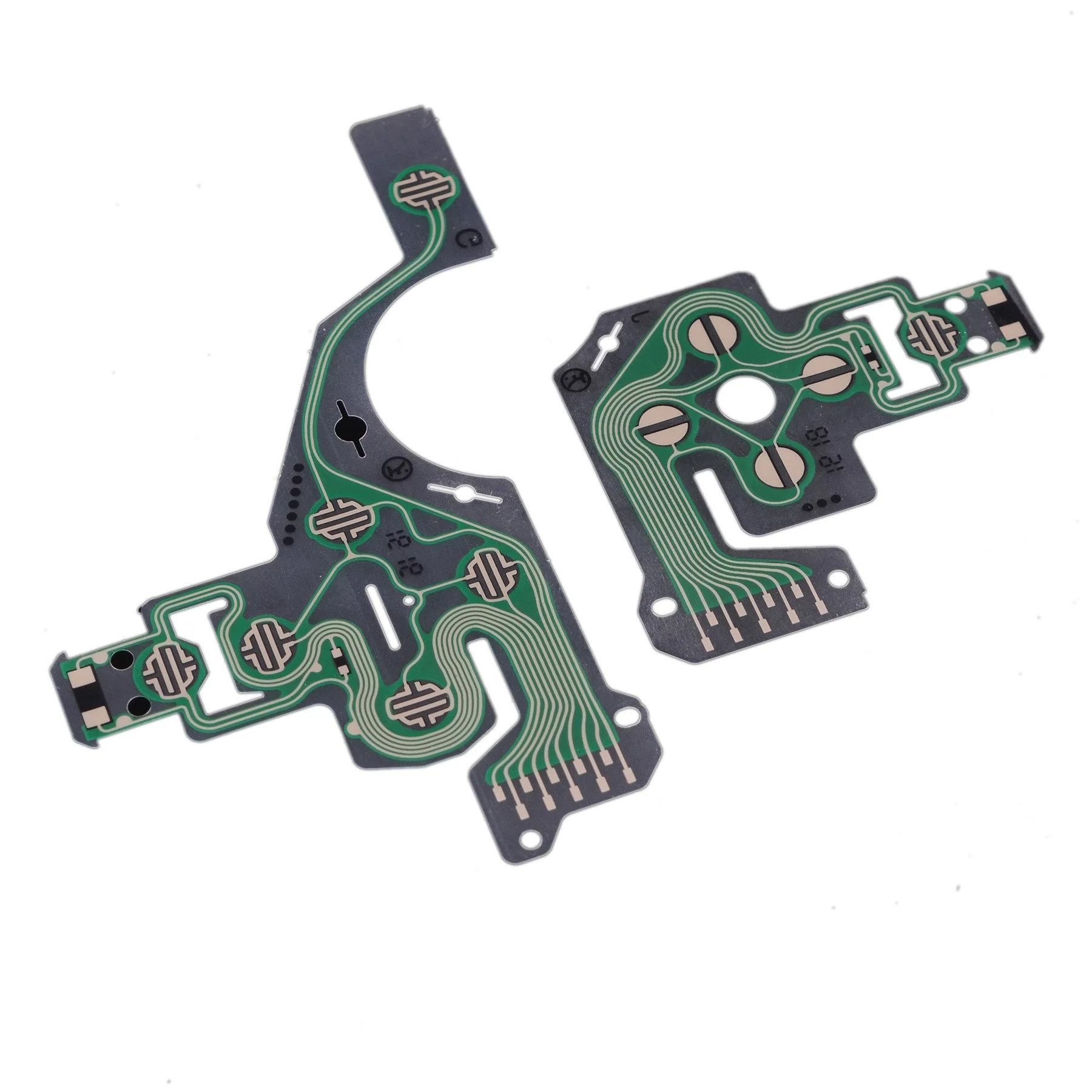 eXtremeRate 2 Pcs Replacement Kit Button Conductive Flex Cable Film for PS4 Controller JDM-030 - GRA00023*2 - Image 7