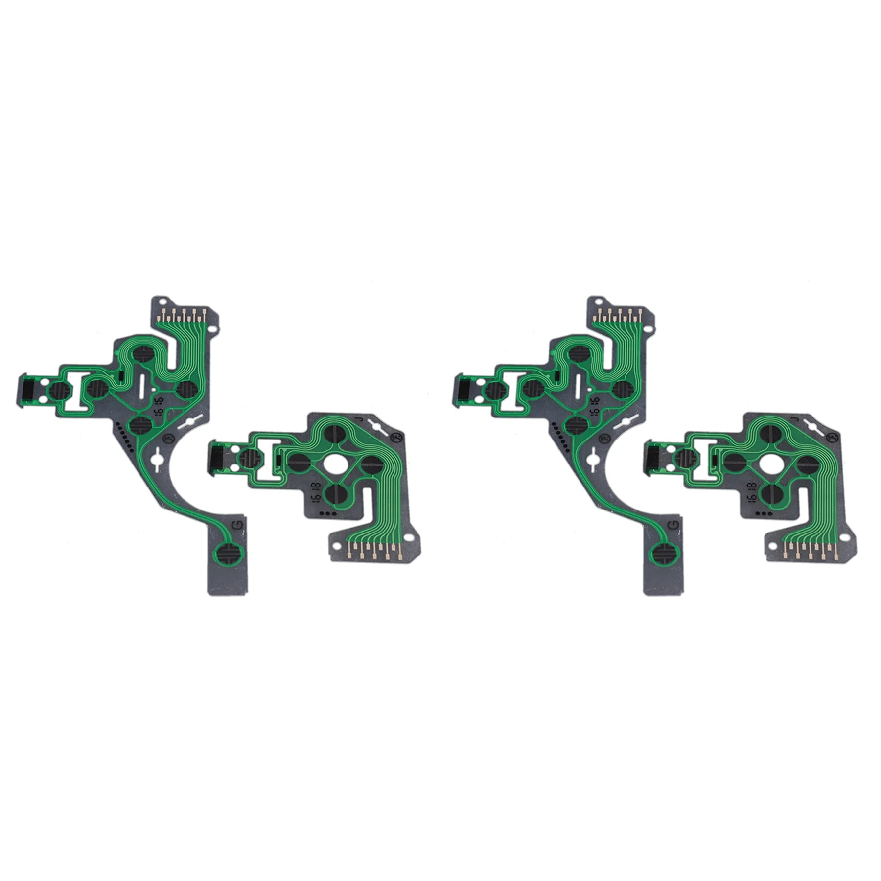 eXtremeRate 5 Pcs Replacement Kit Button Conductive Flex Cable Film For ps4 Controller JDM-030 - GRA00023*5 - Image 2