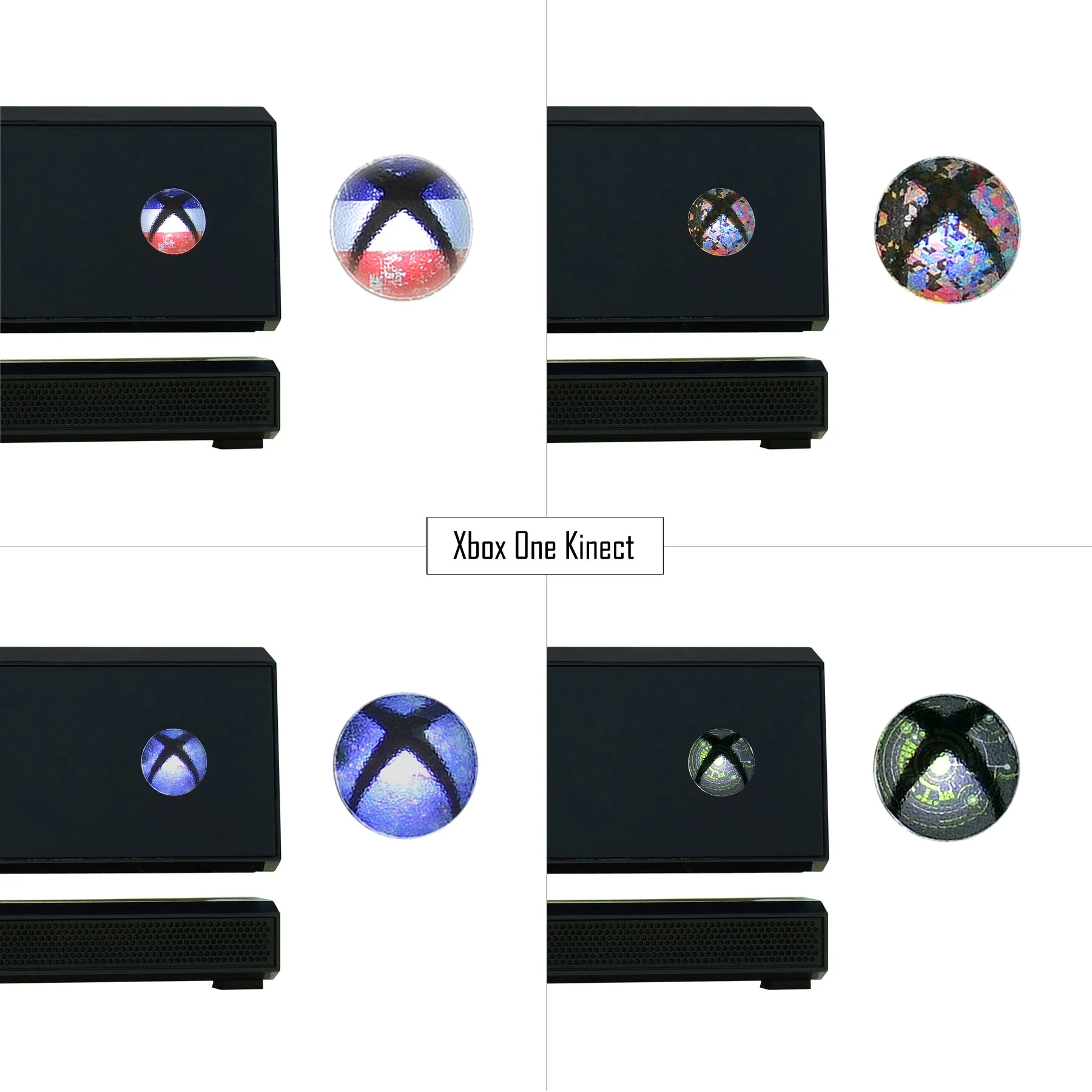eXtremeRate Custom Home Button Power Switch Stickers Skin Cover for Xbox Series X/S & Xbox One X/S & Xbox One Console Kinect and Xbox One Elite & Xbox One S & Xbox One Controllers - 60pcs - Image 4