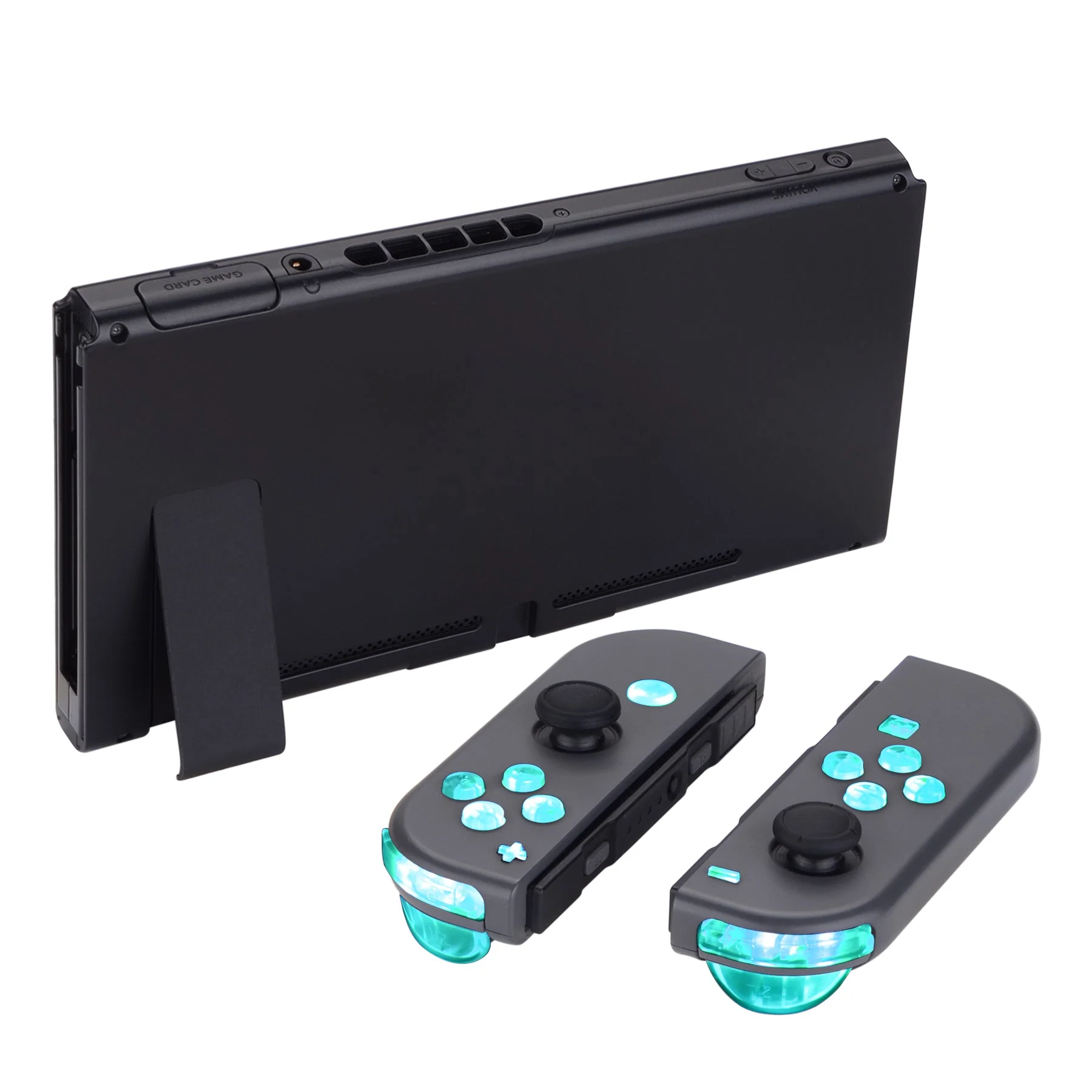 eXtremeRate Multi-Colors Luminated Buttons DFS LED Kit for NS Switch  & Switch OLED Model Joycon - Clear - Image 6