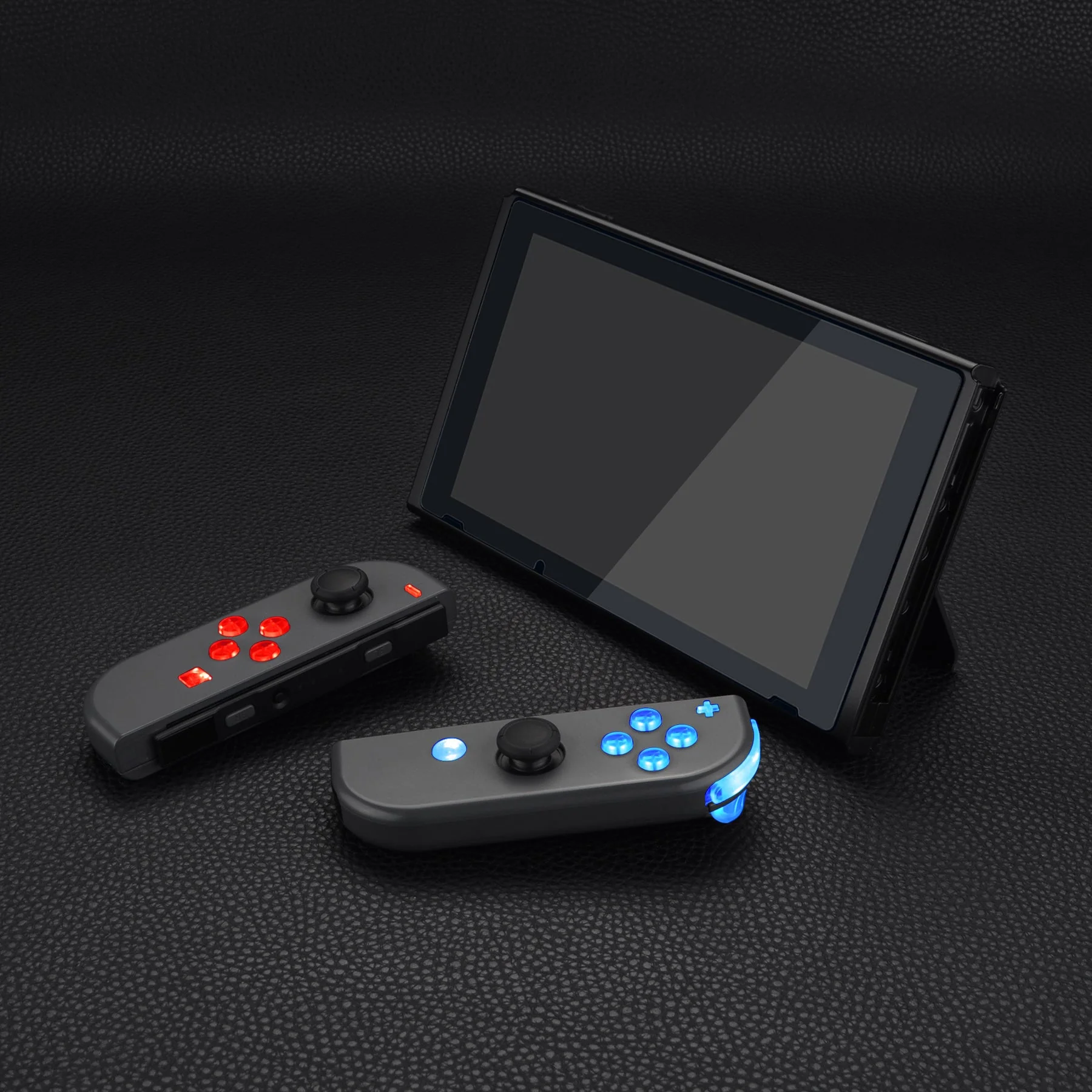 eXtremeRate Multi-Colors Luminated Buttons DFS LED Kit for NS Switch  & Switch OLED Model Joycon - Clear - Image 7