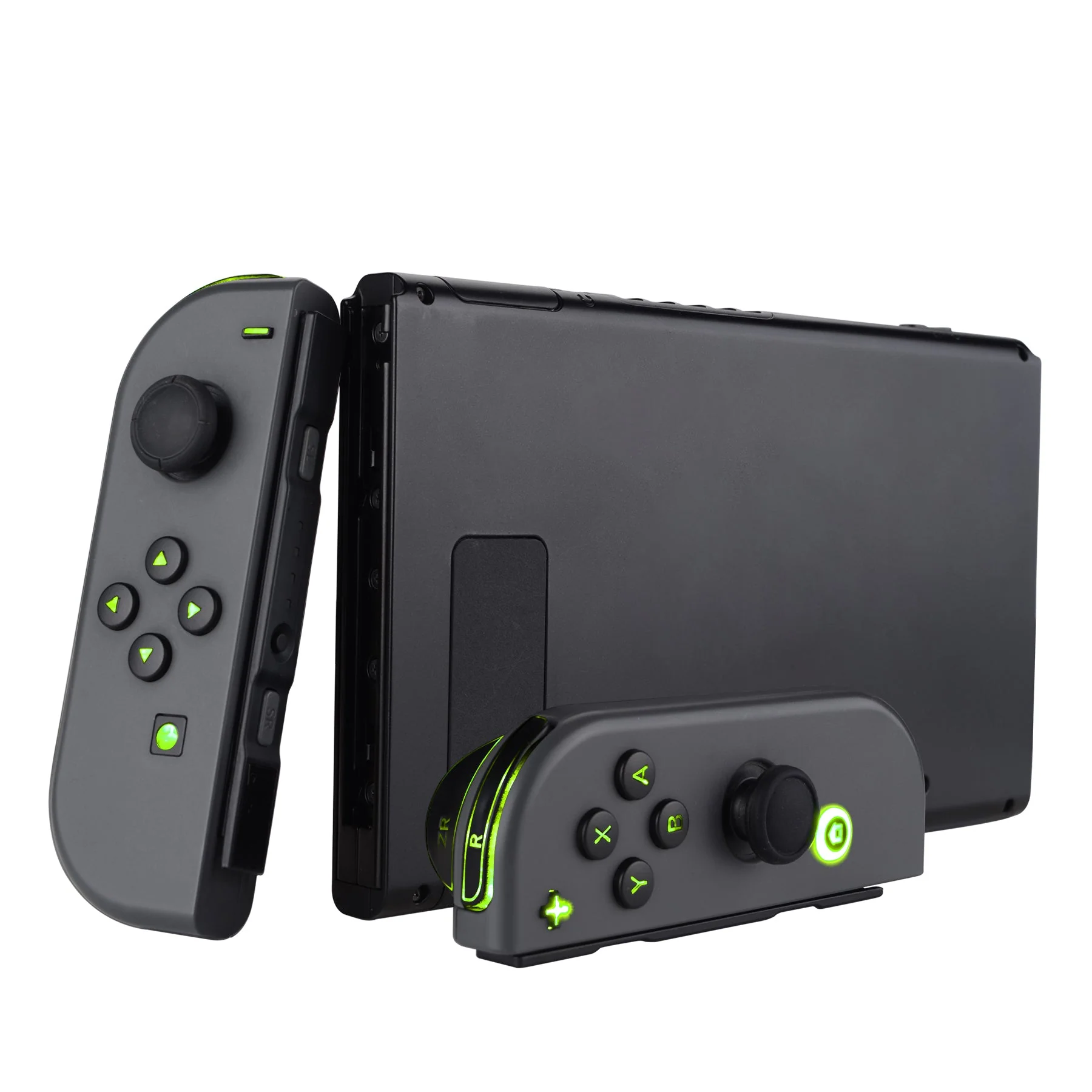 eXtremeRate Multi-Colors Luminated Buttons DFS LED Kit for NS Switch  & Switch OLED Model Joycon - Black - Image 5