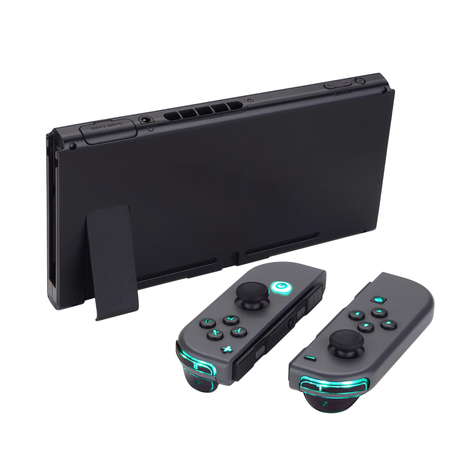 eXtremeRate Multi-Colors Luminated Buttons DFS LED Kit for NS Switch  & Switch OLED Model Joycon - Black - Image 6