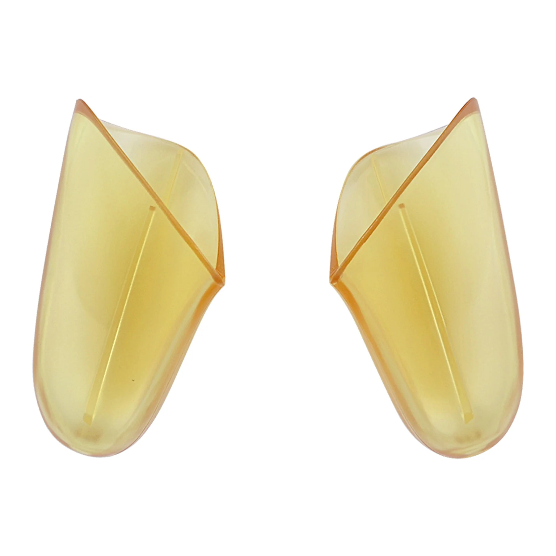 eXtremeRate Replacement Handle Grips for Nintendo Switch Pro Controller - Amber Yellow - Image 7