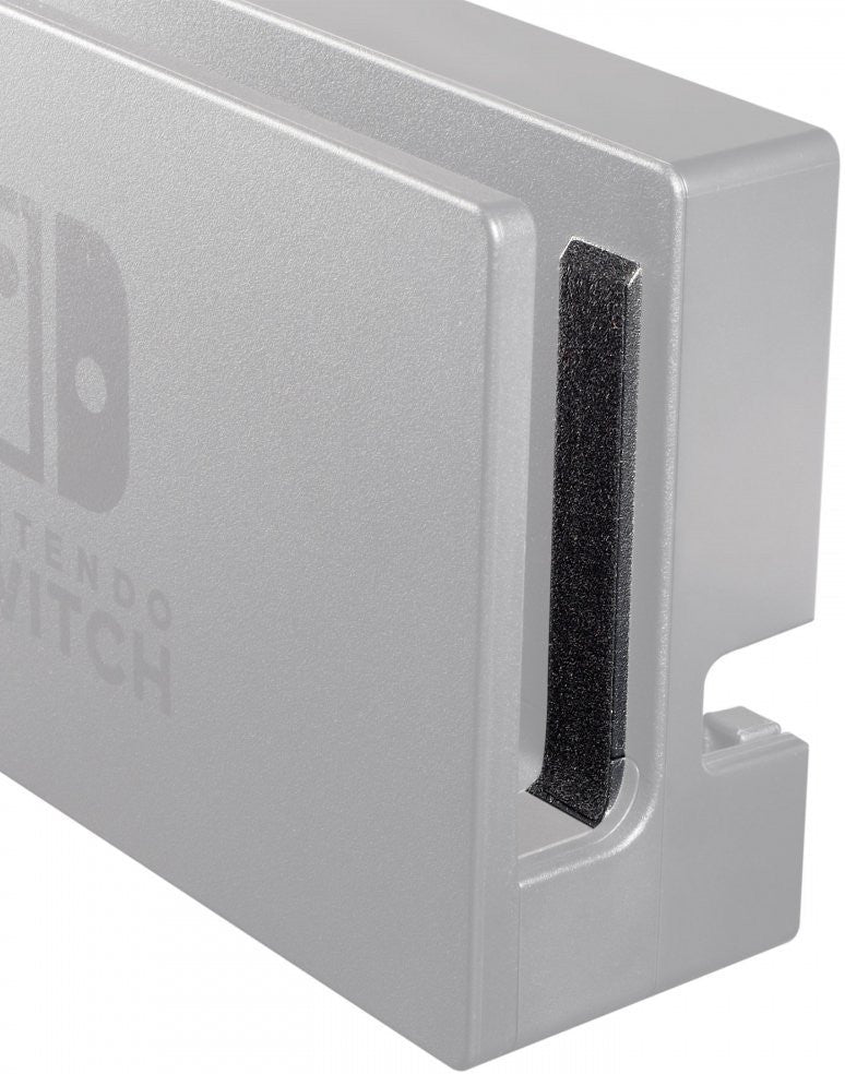 eXtremeRate Anti-Scratch Sticker for Nintendo Switch Dock Scratch Screen Fixing Problem - Black - Image 4