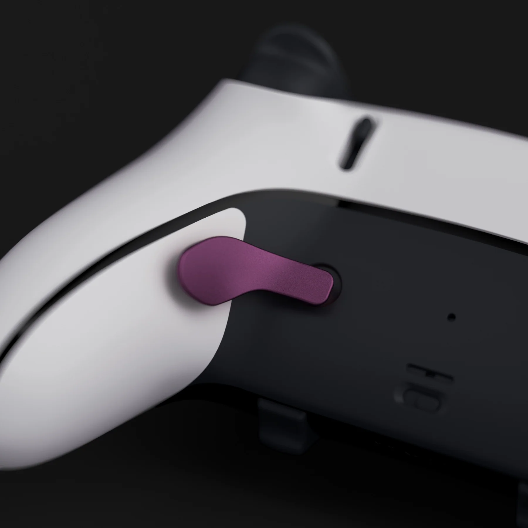 eXtremeRate Replacement Interchangeable 4PCS Metal Back Paddles for PS5 Edge Controller - Metallic Grape - Image 5