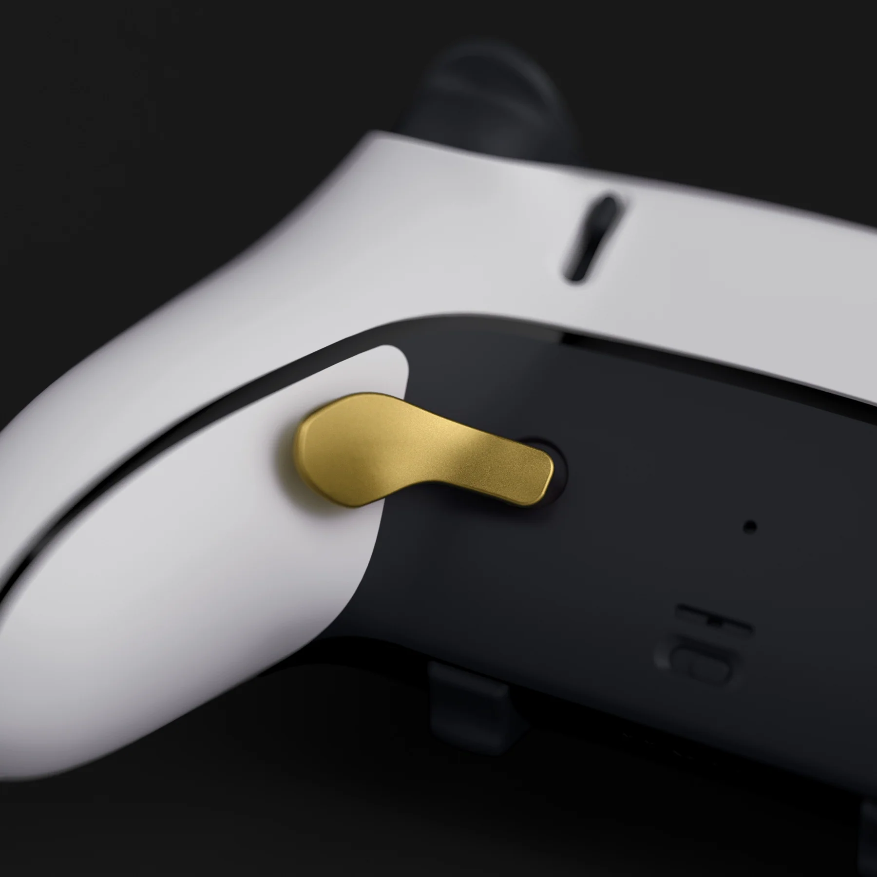 eXtremeRate Replacement Interchangeable 4PCS Metal Back Paddles for PS5 Edge Controller - Metallic Hero Gold - Image 5