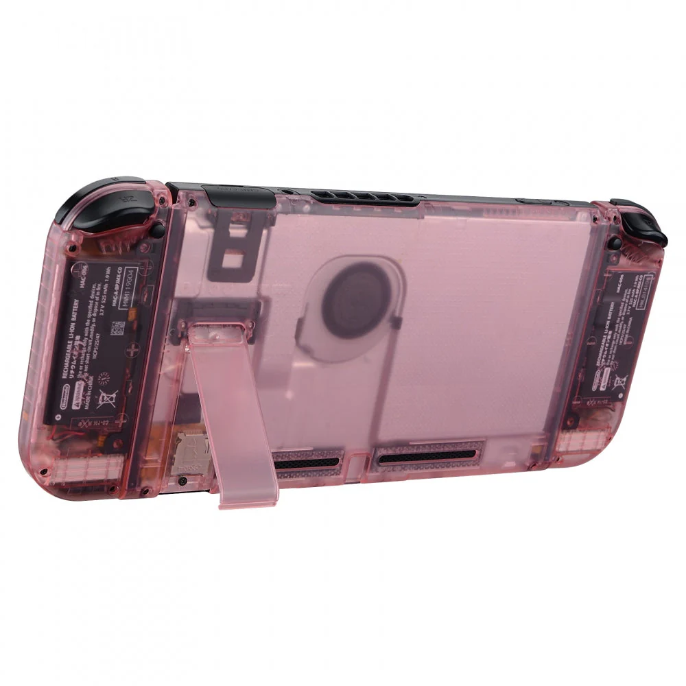 eXtremeRate Replacement Full Set Shells with Buttons for Nintendo Switch - Cherry Pink - Image 10
