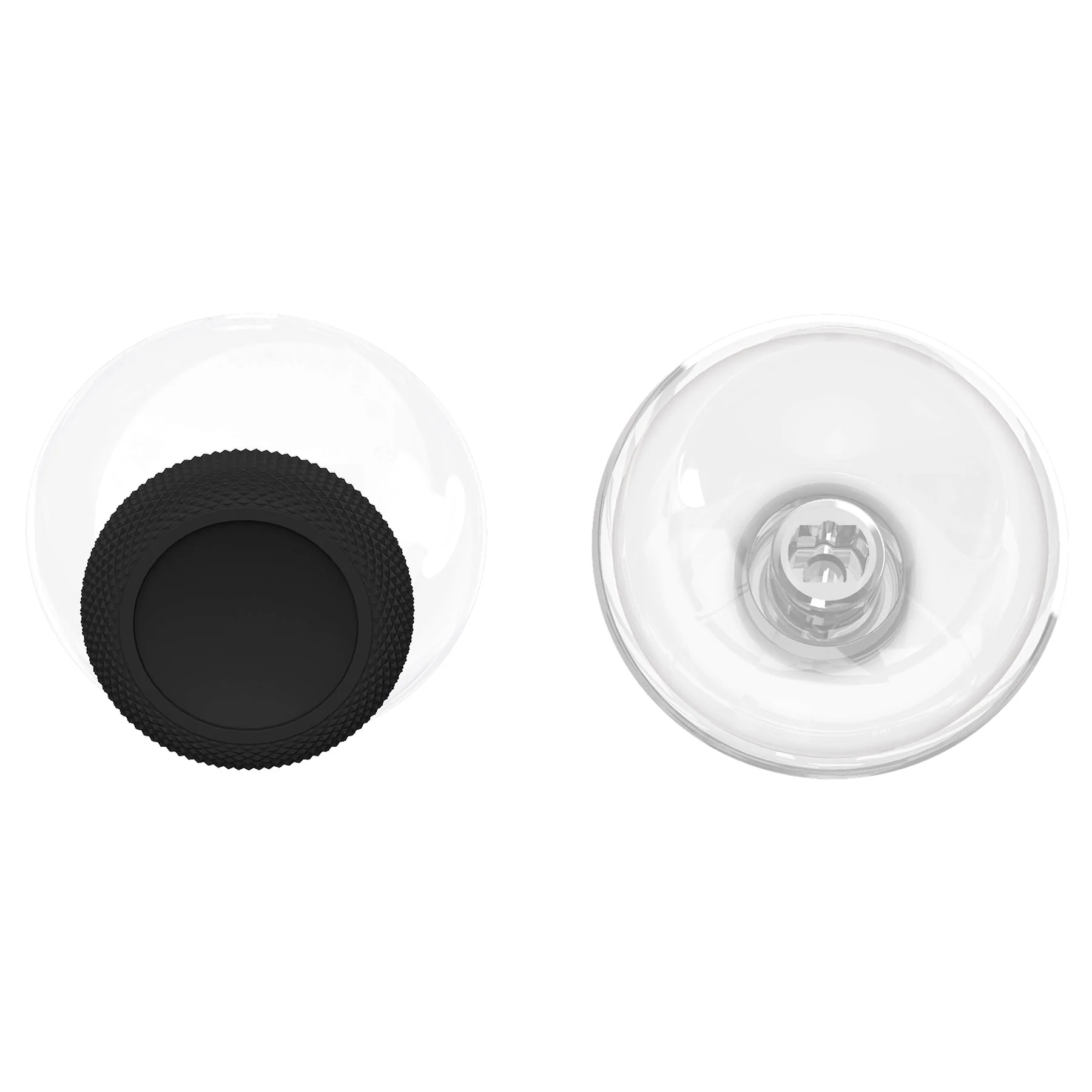 eXtremeRate Replacement Thumbsticks for Xbox Series X/S Controller & Xbox One X/S Controller & Xbox One Standard Controller & Xbox One Elite Controller - Black & Clear - Image 7