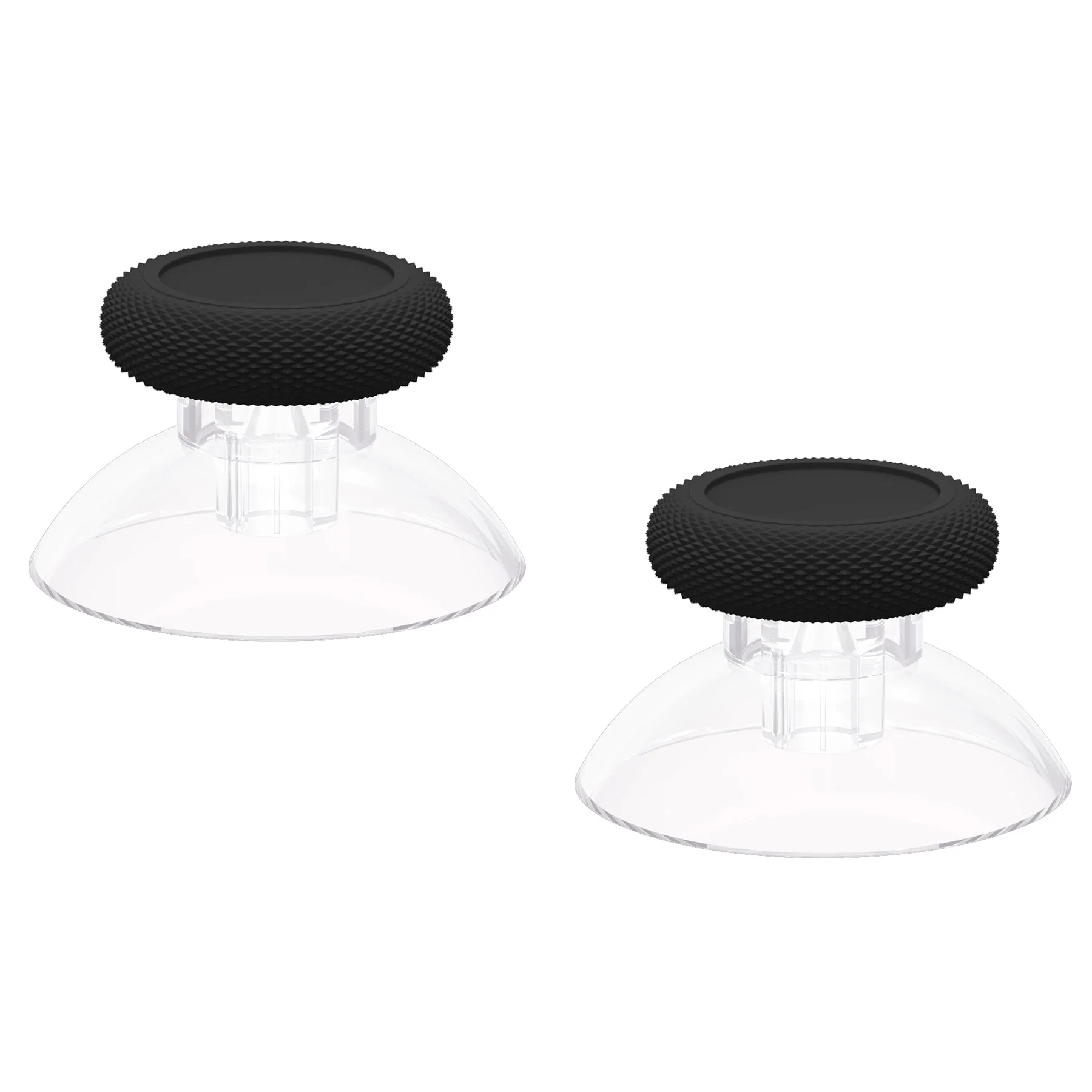 eXtremeRate Replacement Thumbsticks for Xbox Series X/S Controller & Xbox One X/S Controller & Xbox One Standard Controller & Xbox One Elite Controller - Black & Clear - Image 8