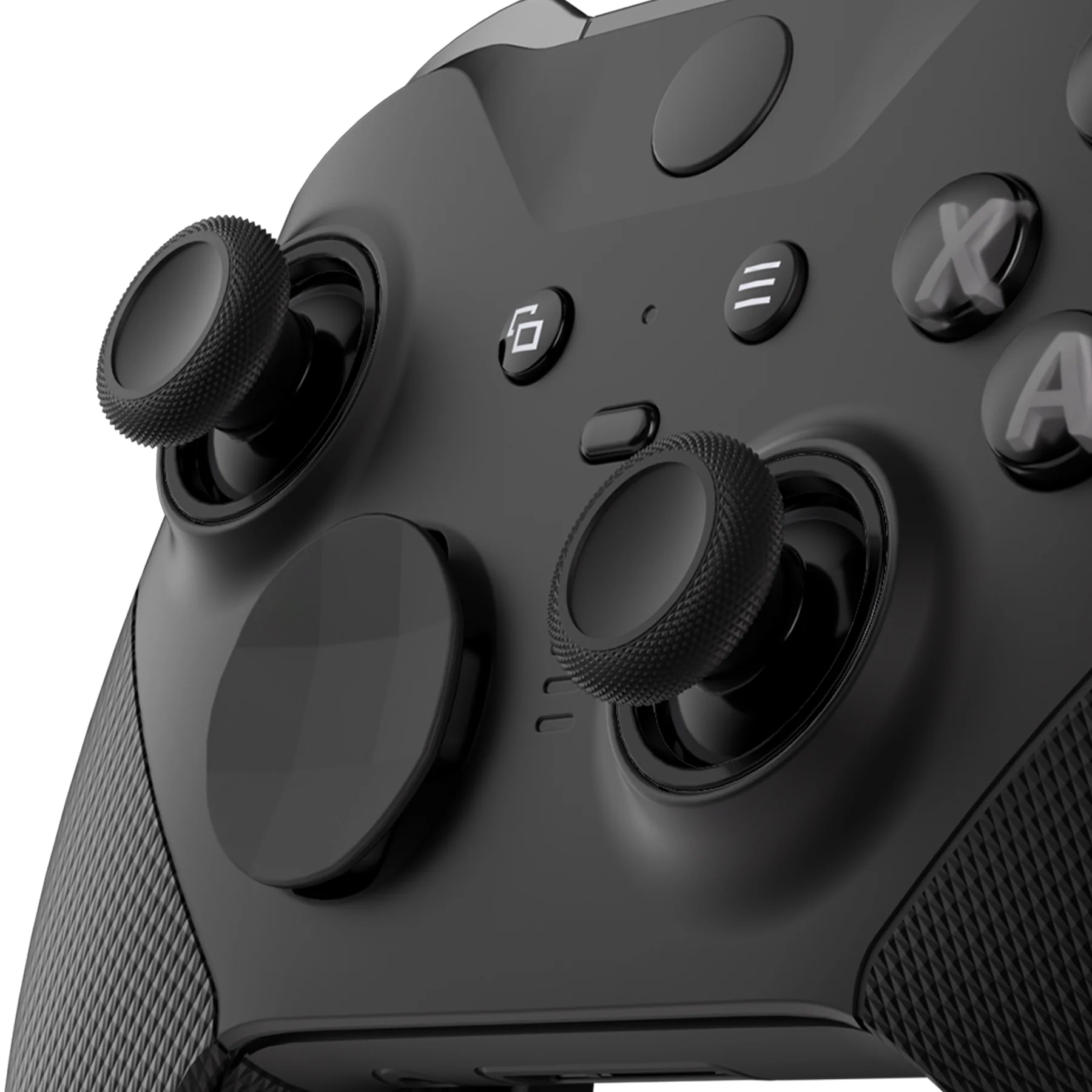 eXtremeRate Custom Accent Rings for Xbox Elite Series 2 Core & for Elite Series 2 & for Xbox One Elite Controller, Compatible with eXtremeRate ASR Version Shell for Xbox Series X/S Controller - Black - Image 7