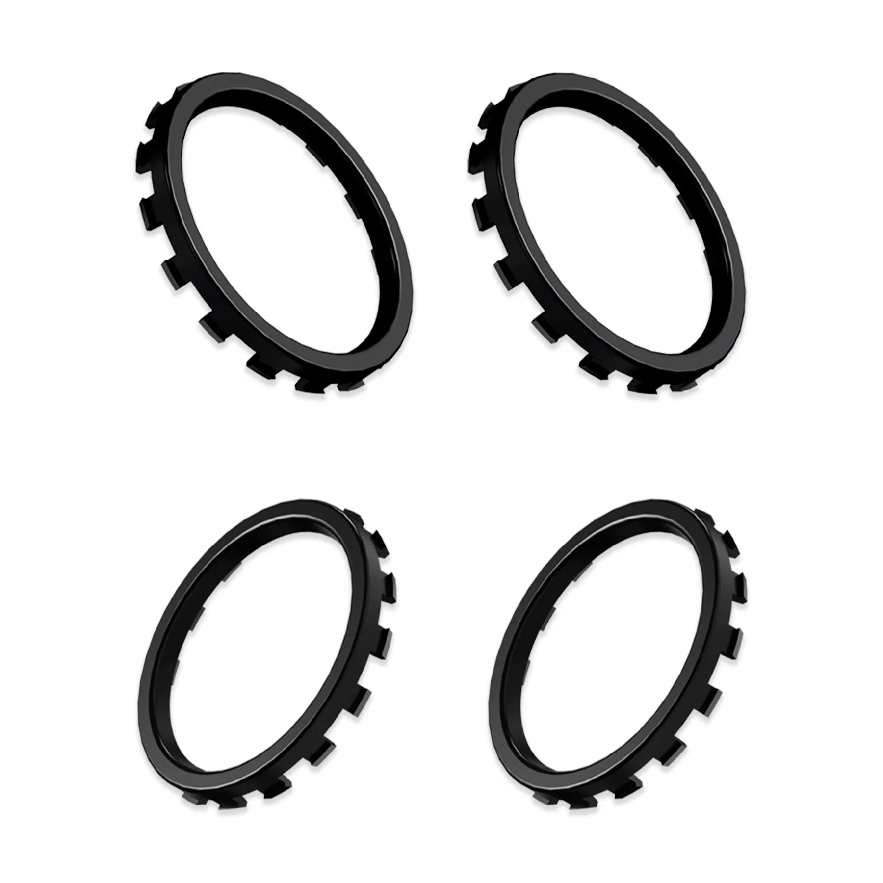 eXtremeRate Custom Accent Rings for Xbox Elite Series 2 Core & for Elite Series 2 & for Xbox One Elite Controller, Compatible with eXtremeRate ASR Version Shell for Xbox Series X/S Controller - Black - Image 8