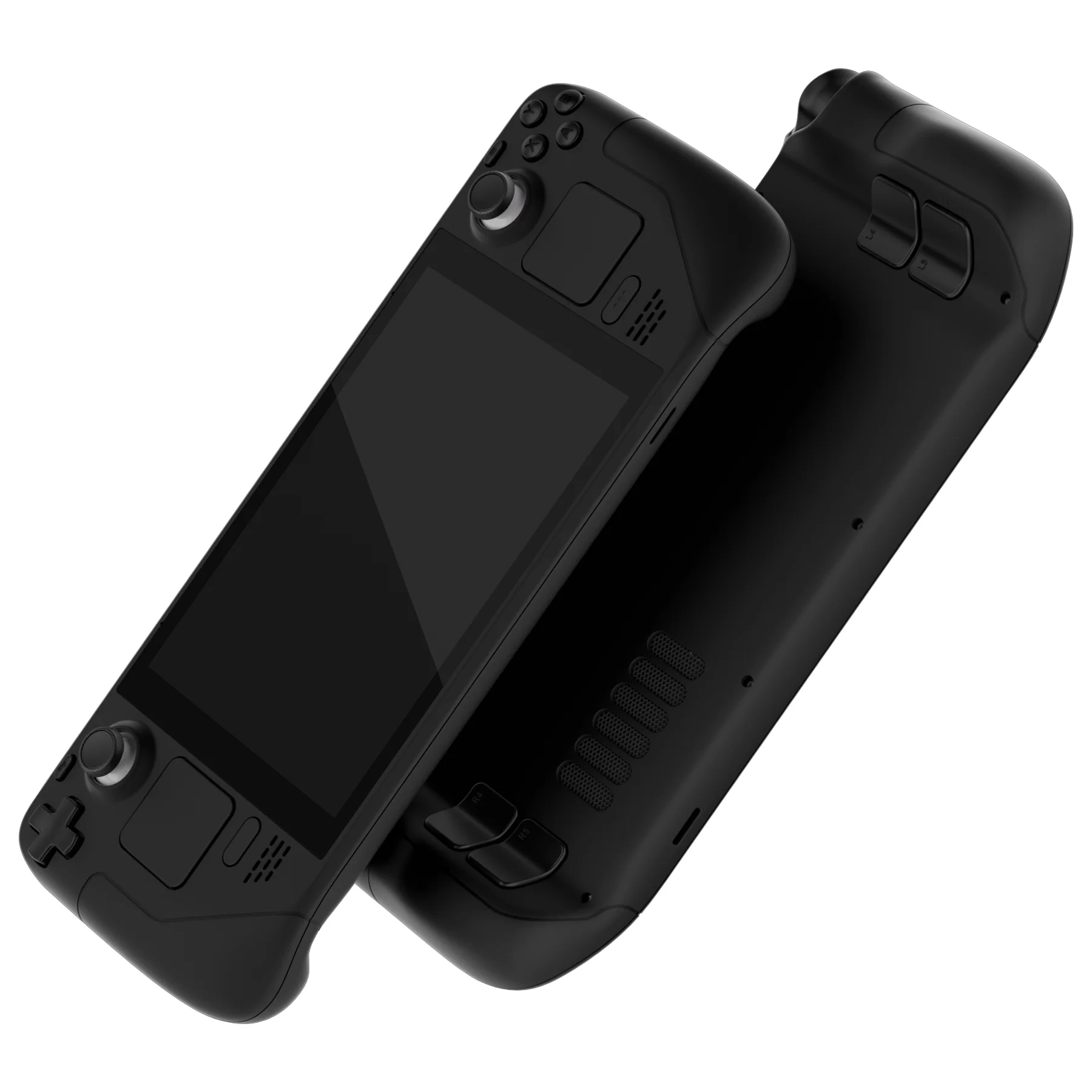 eXtremeRate Custom Full Set Shell with Buttons for Steam Deck LCD - Black - Image 2