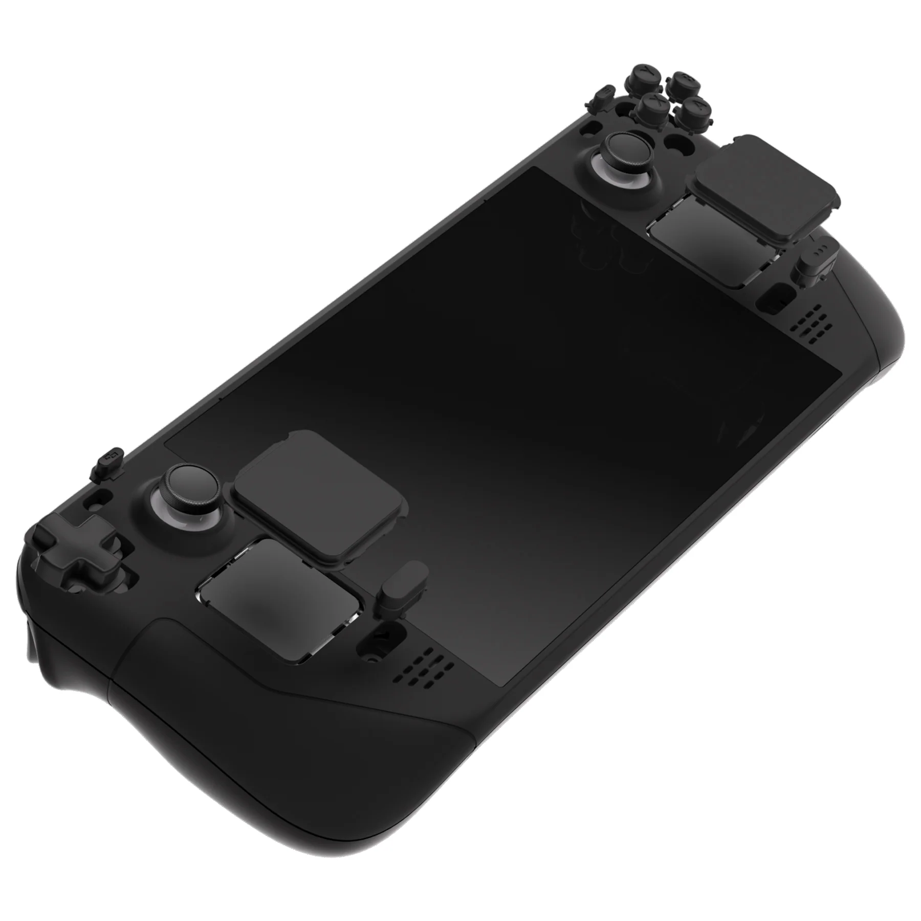 eXtremeRate Custom Full Set Shell with Buttons for Steam Deck LCD - Black - Image 5