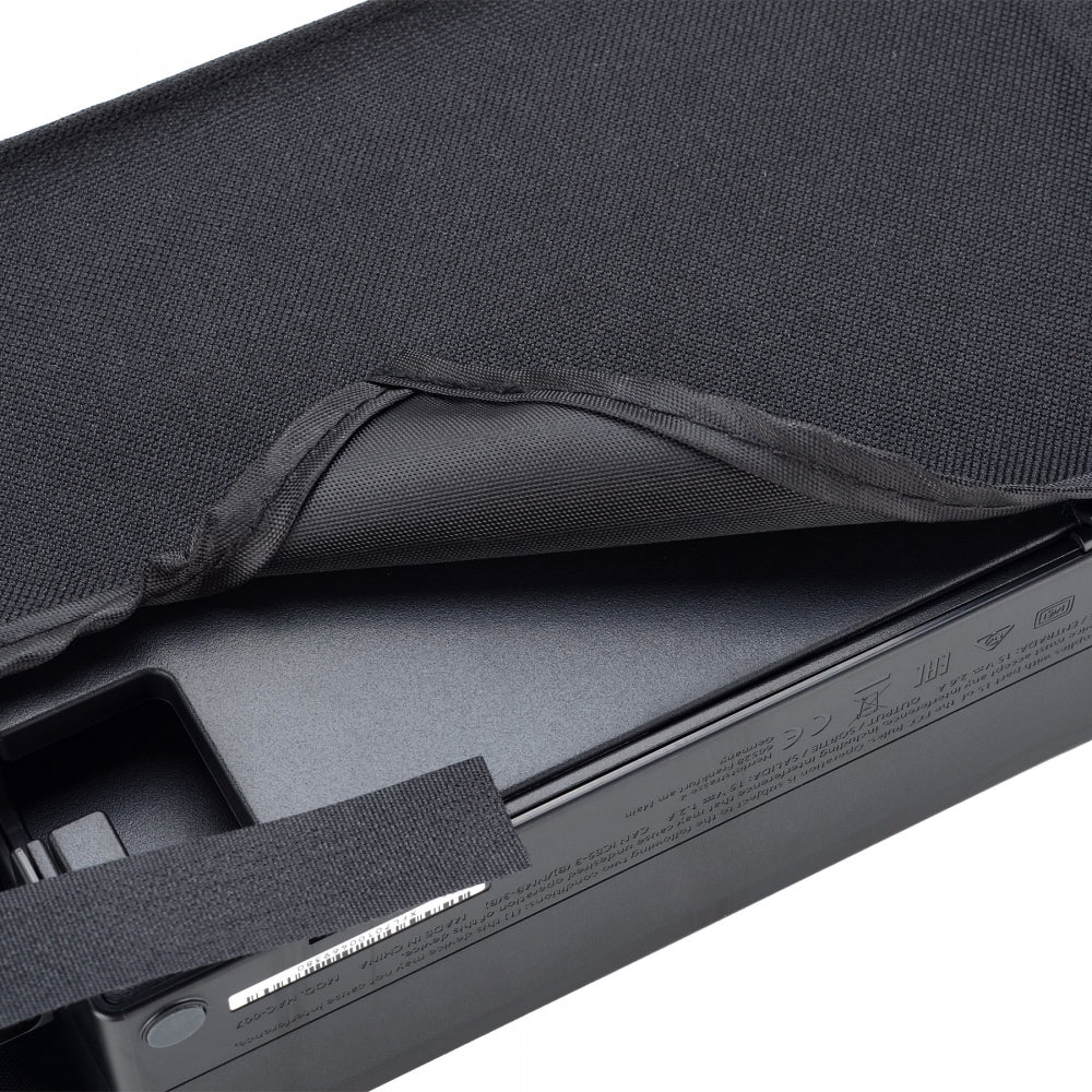 eXtremeRate Anti Scratch Waterproof Nylon Dust Cover for NS Switch Charging Dock - Black - Image 5