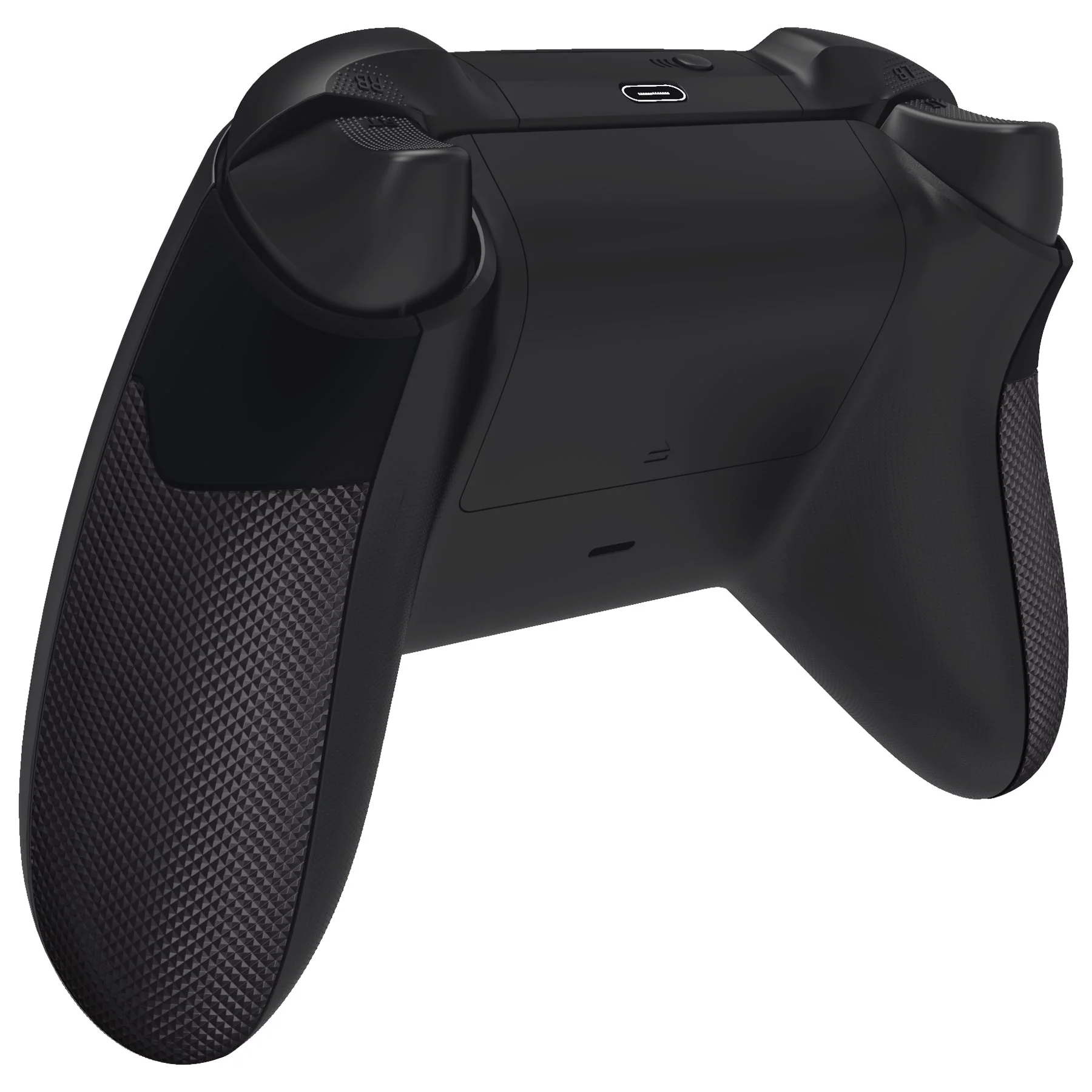 eXtremeRate Performance Non-Slip Texture Rubberized Grips Replacement Back Panels for Xbox Series X & S Controller - Black - Image 5
