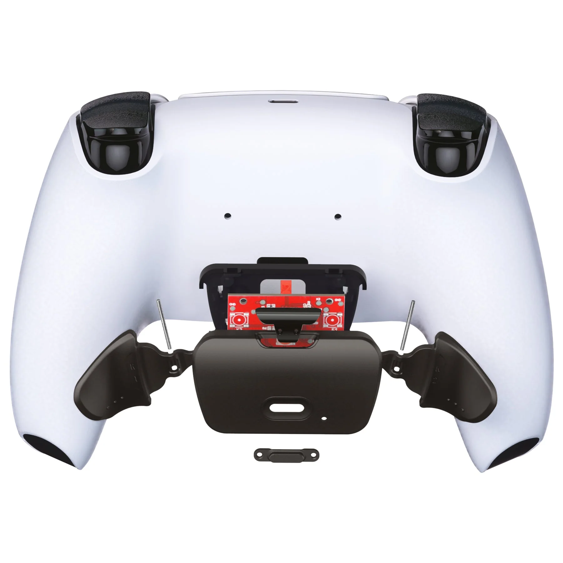 eXtremeRate Real Metal Buttons (RMB) Version Redesigned K1 K2 Back Buttons & Remap PCB Board for eXtremerate RISE Remap Kit, Compatible with PS5 Controller - Black - Image 4