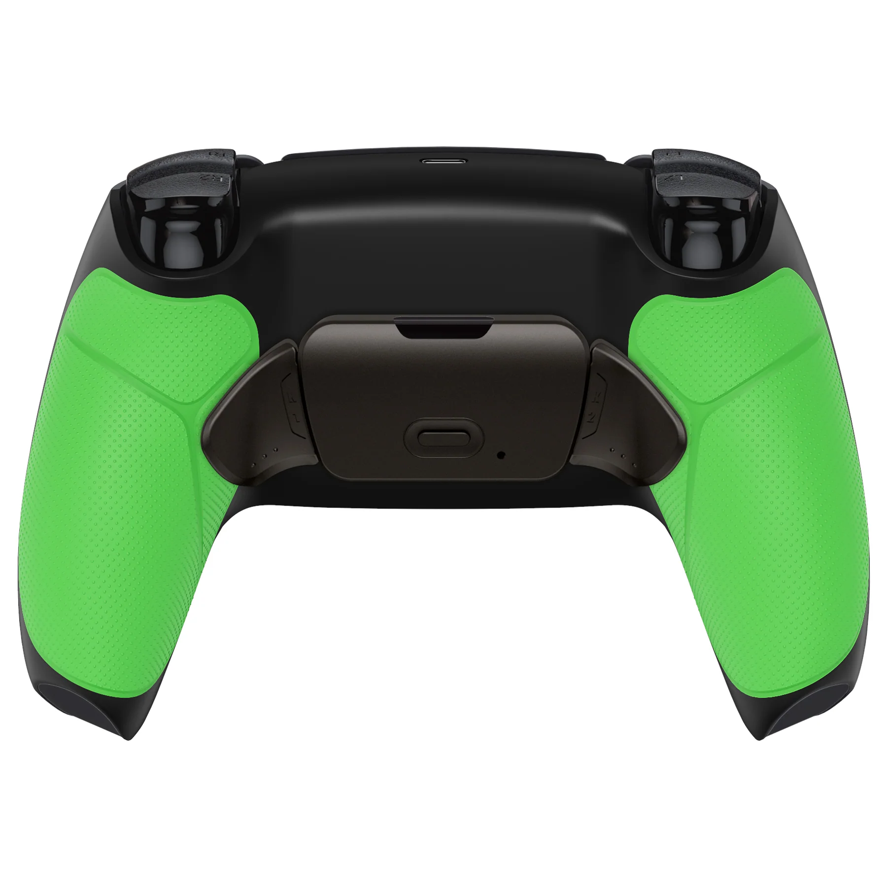 eXtremeRate Black Real Metal Buttons (RMB) Version RISE 2.0 Remap Kit for PS5 Controller BDM-010/020 - Rubberized Green - Image 7
