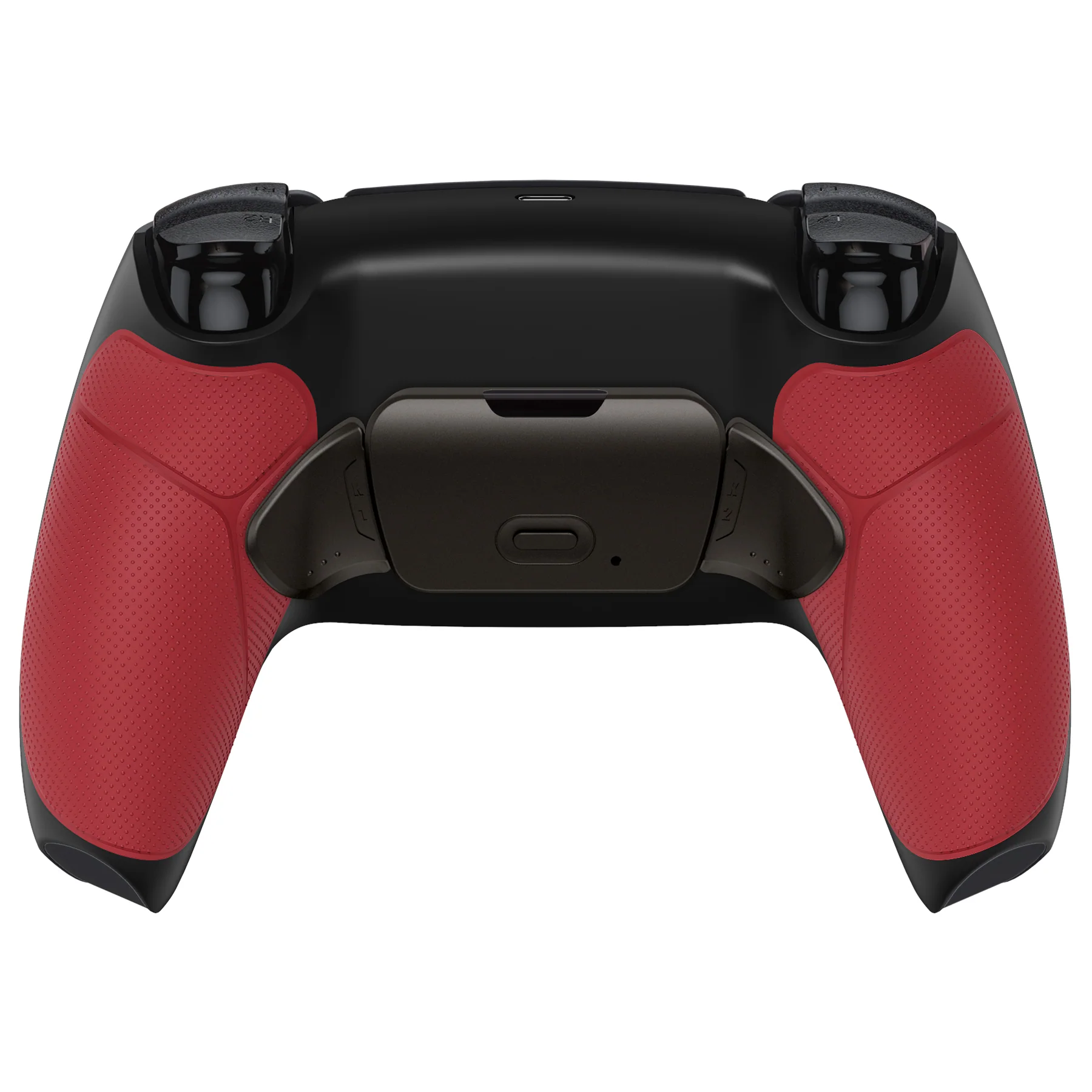eXtremeRate Black Real Metal Buttons (RMB) Version RISE 2.0 Remap Kit for PS5 Controller BDM-010/020 - Rubberized Red - Image 7
