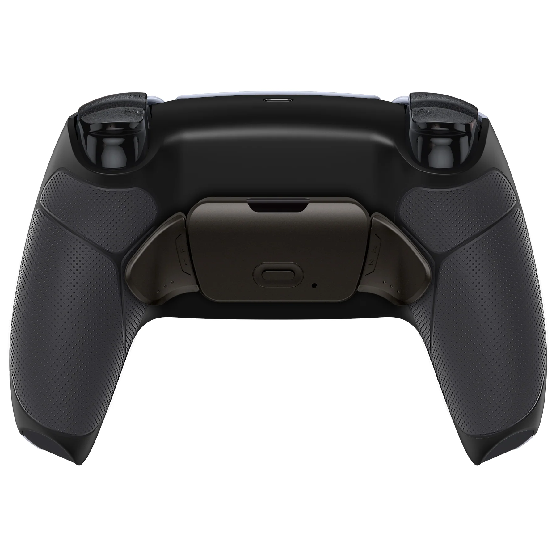 eXtremeRate Black Real Metal Buttons (RMB) Version RISE Remap Kit for PS5 Controller BDM-030/040/050 - Rubberized Black - Image 7