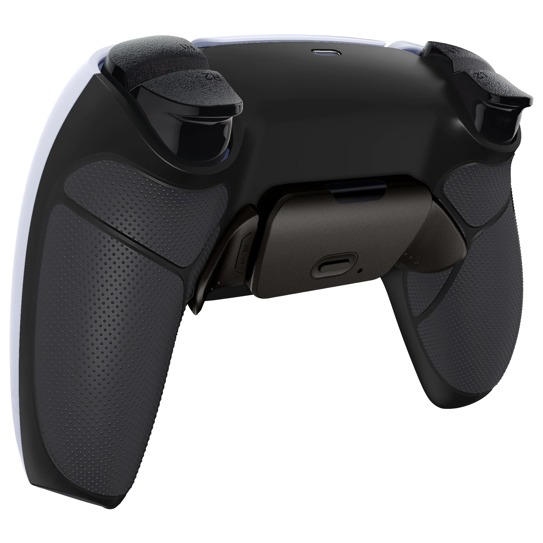 eXtremeRate Black Real Metal Buttons (RMB) Version RISE Remap Kit for PS5 Controller BDM-030/040/050 - Rubberized Black - Image 8