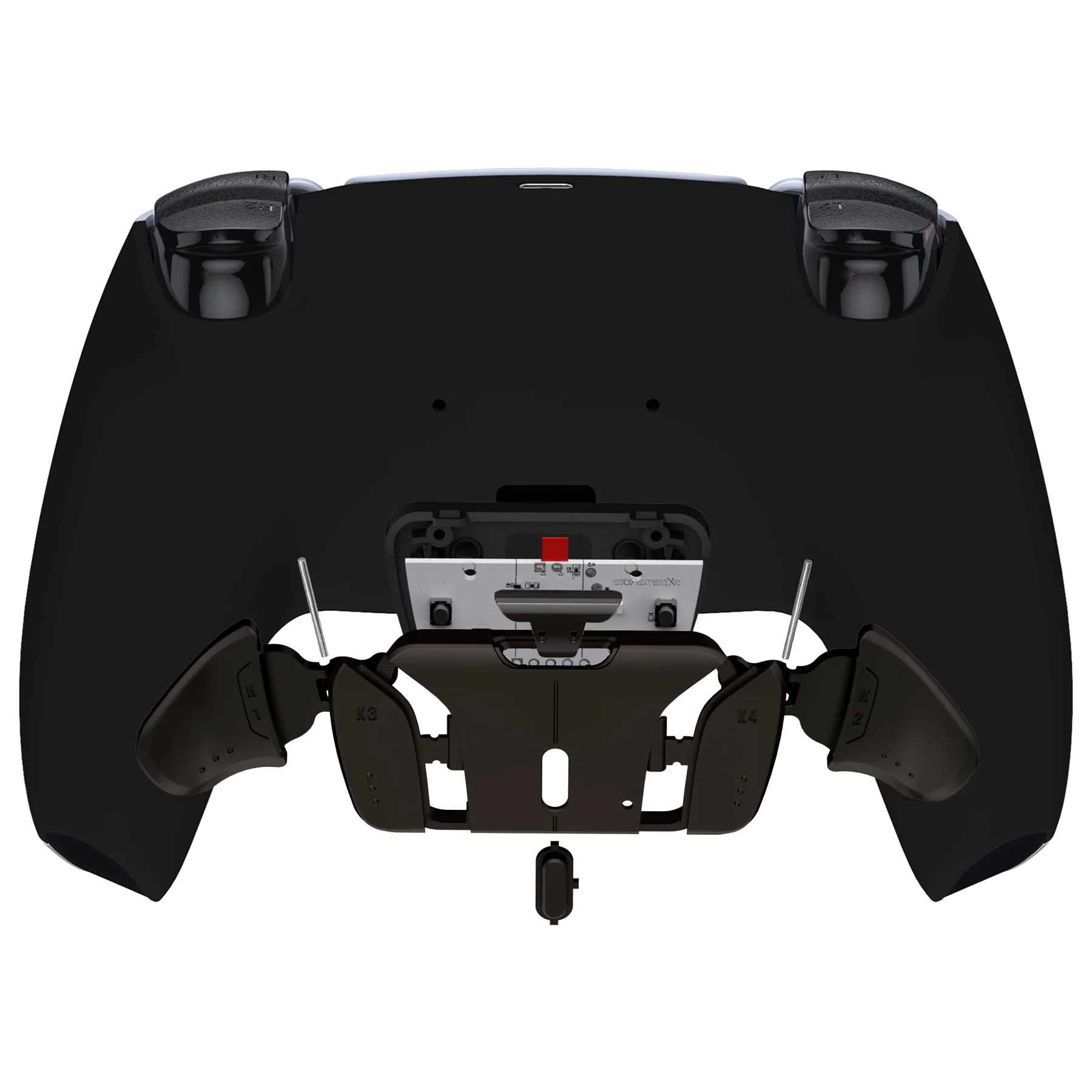 eXtremeRate Black Real Metal Buttons (RMB) Version RISE4 Remap Kit for PS5 Controller BDM-010/020 - Black - Image 6