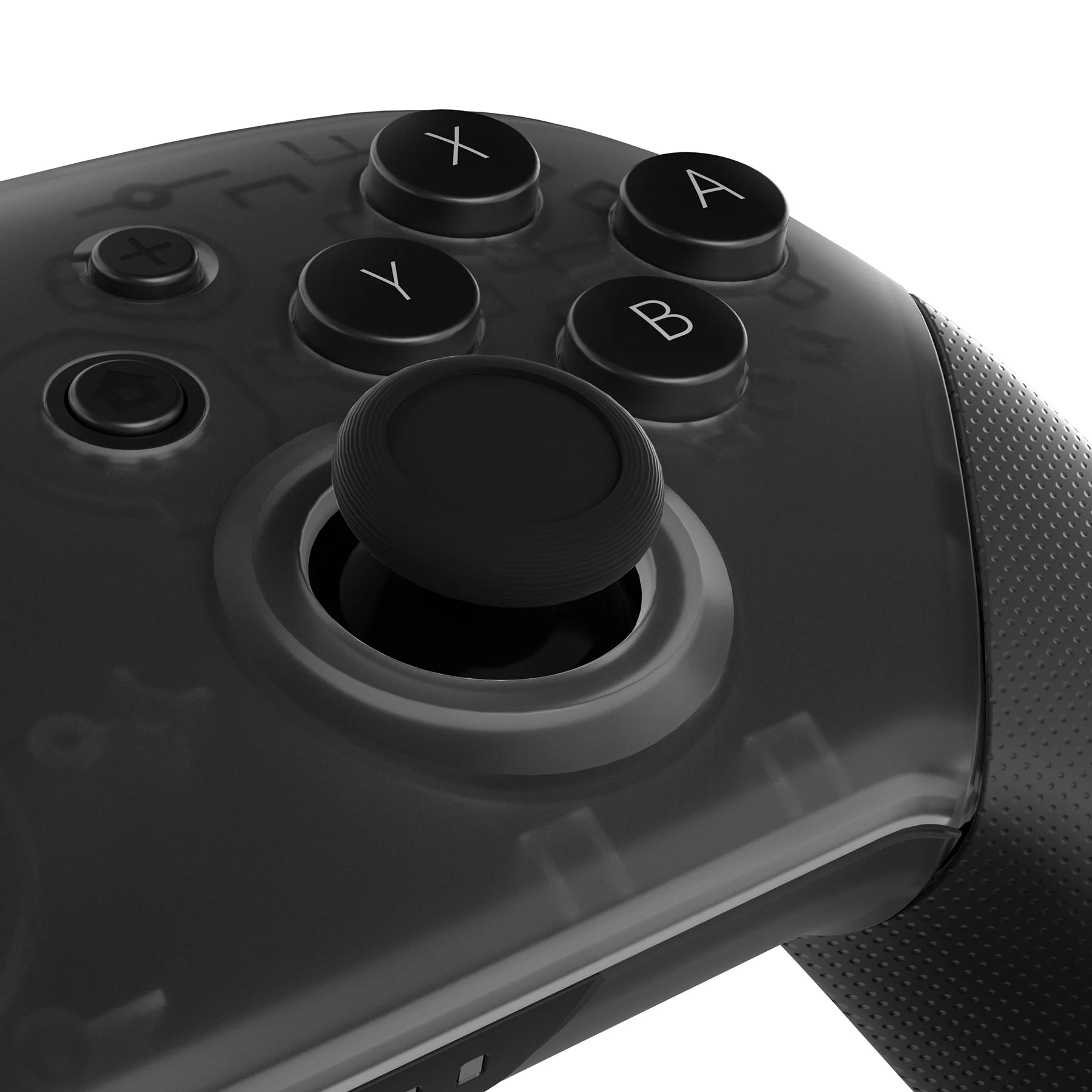 eXtremeRate Replacement 3D Joystick Thumbsticks for Nintendo Switch Pro Controller - Black - Image 4