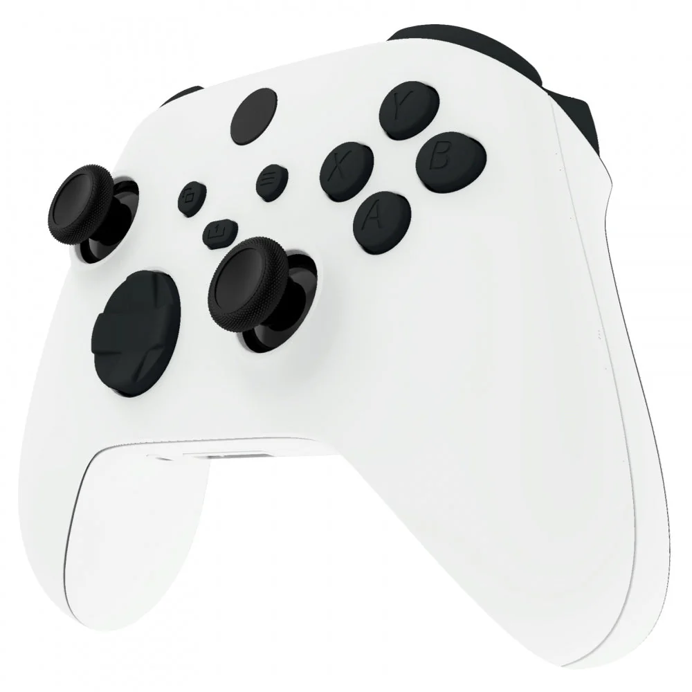 eXtremeRate Replacement Full Set Buttons for Xbox Series X & S Controller - Black - Image 4