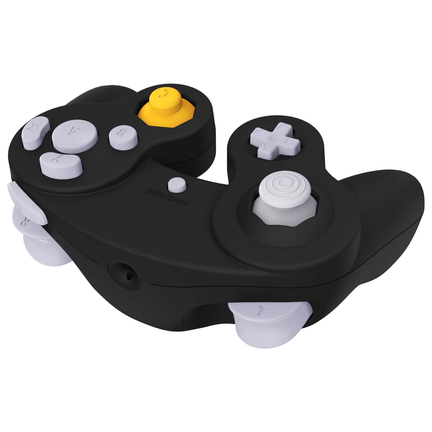 eXtremeRate Replacement Faceplate Backplate with Buttons for Nintendo GameCube Controller NGC - Black - Image 8