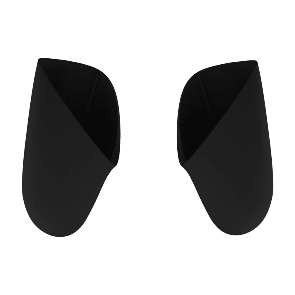 eXtremeRate Replacement Handle Grips for Nintendo Switch Pro Controller - Black - Image 10