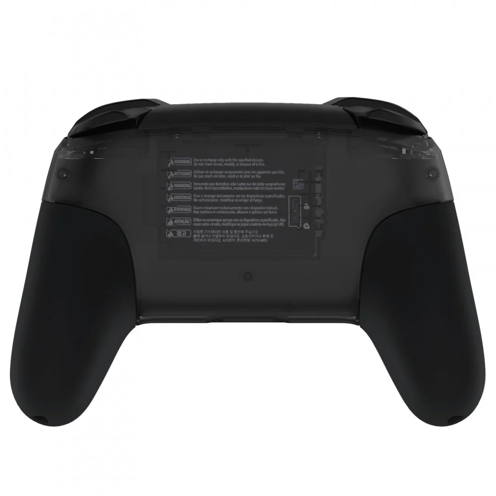 eXtremeRate Replacement Handle Grips for Nintendo Switch Pro Controller - Black - Image 6