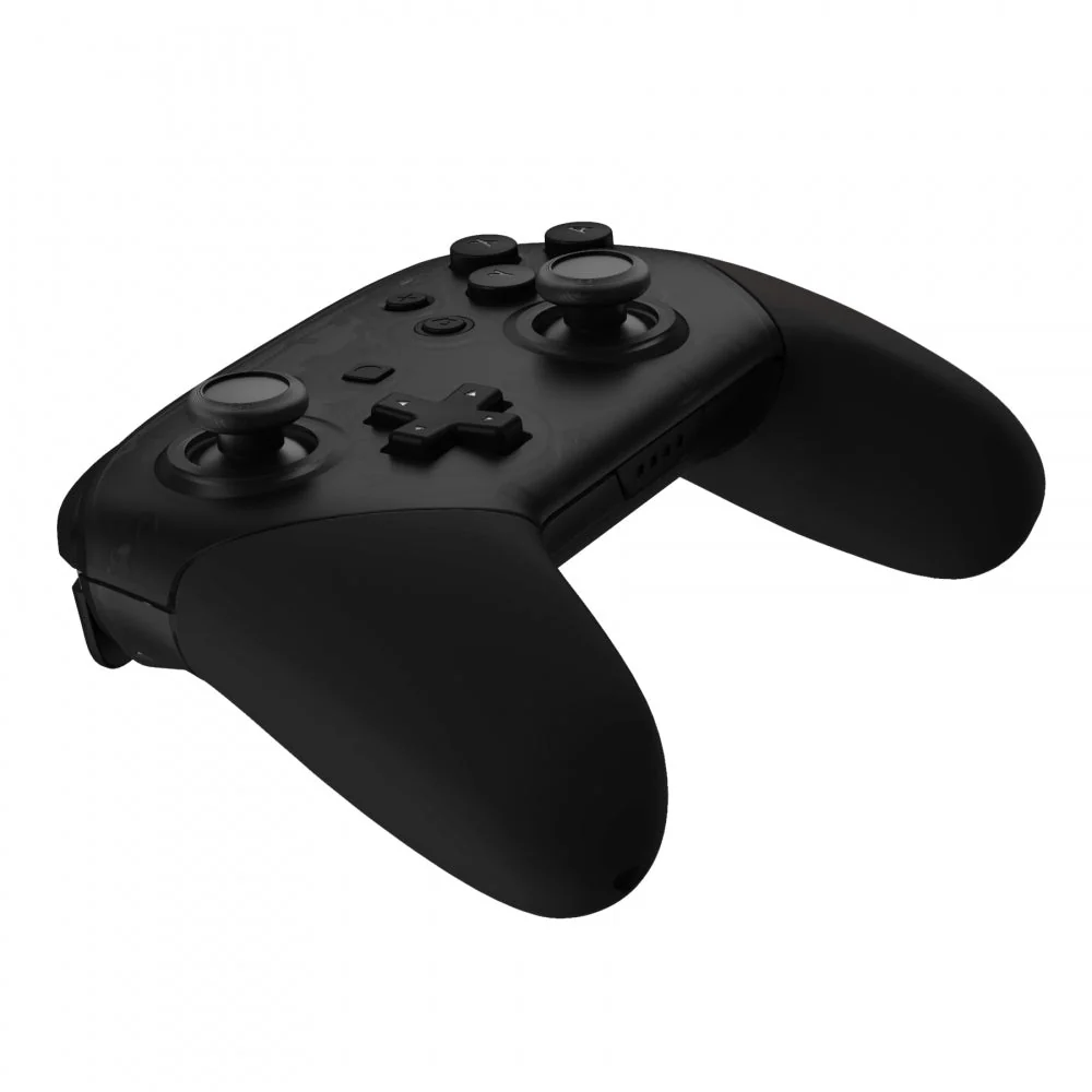 eXtremeRate Replacement Handle Grips for Nintendo Switch Pro Controller - Black - Image 9