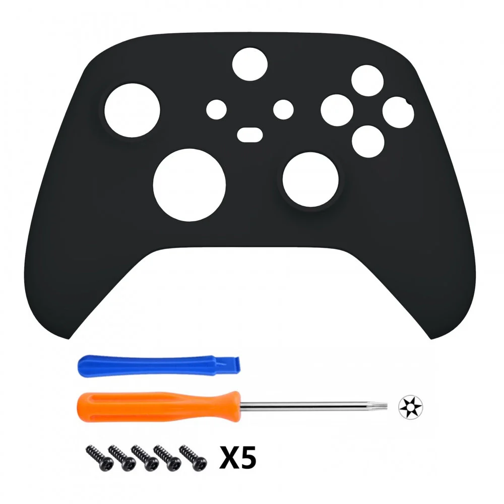 eXtremeRate Replacement Front Housing Shell for Xbox Series X & S Controller - Black - Image 2