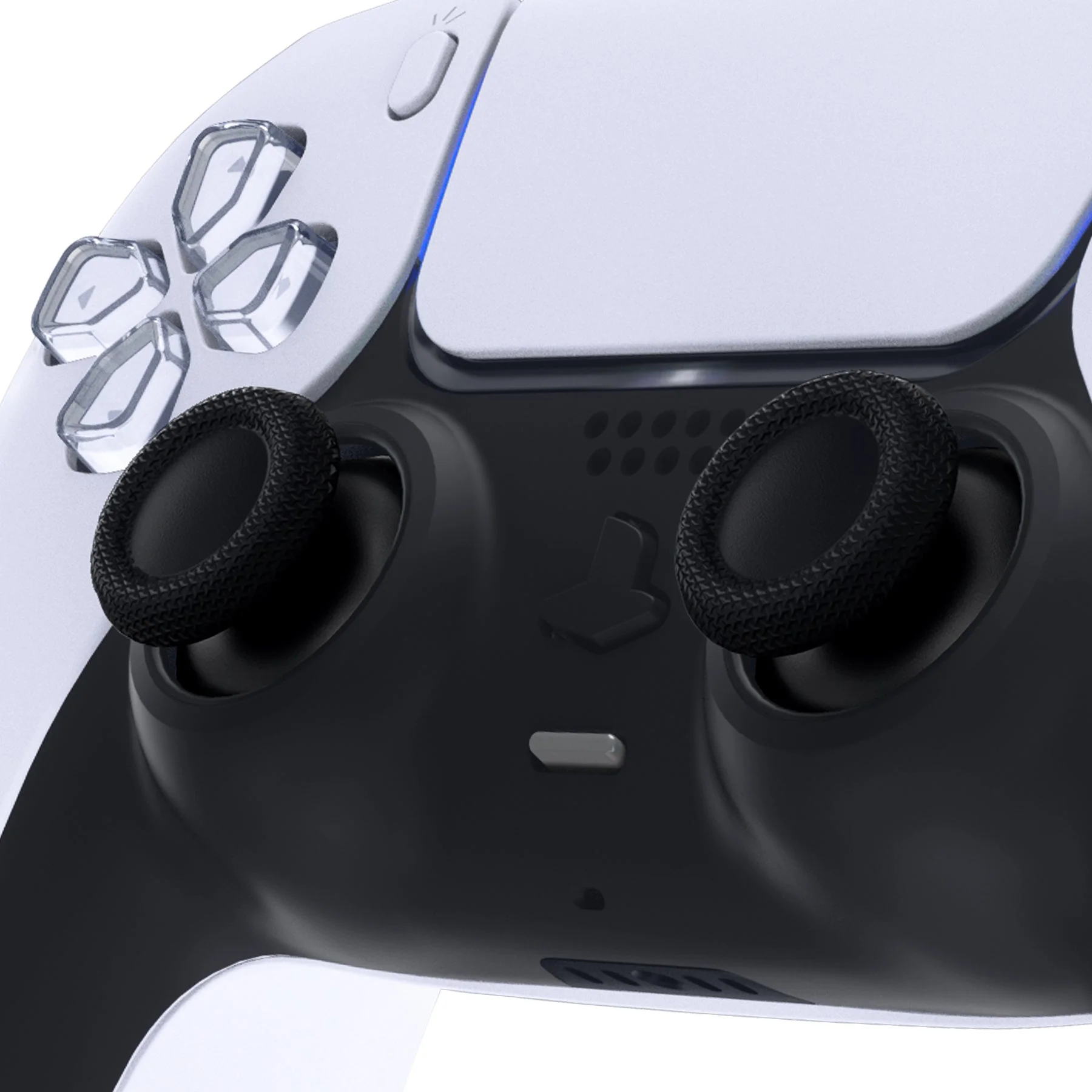 eXtremeRate Replacement Thumbsticks Analog Stick Joystick Compatible with PS5 & PS4 All Model Controller - Black - Image 2