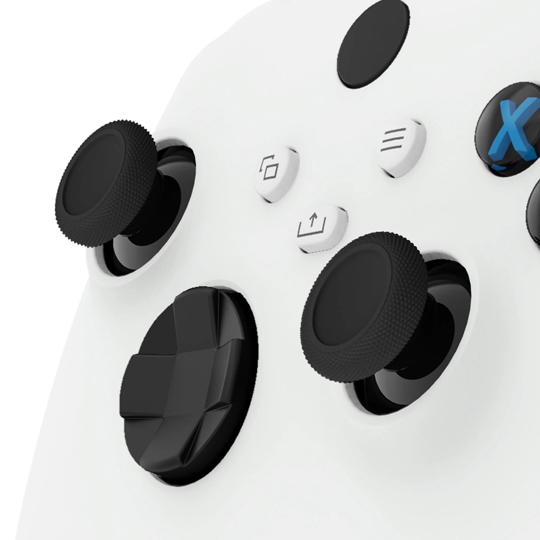 eXtremeRate Replacement Thumbsticks for Xbox Series X/S Controller & Xbox One X/S Controller & Xbox One Standard Controller & Xbox One Elite Controller - Black - Image 3