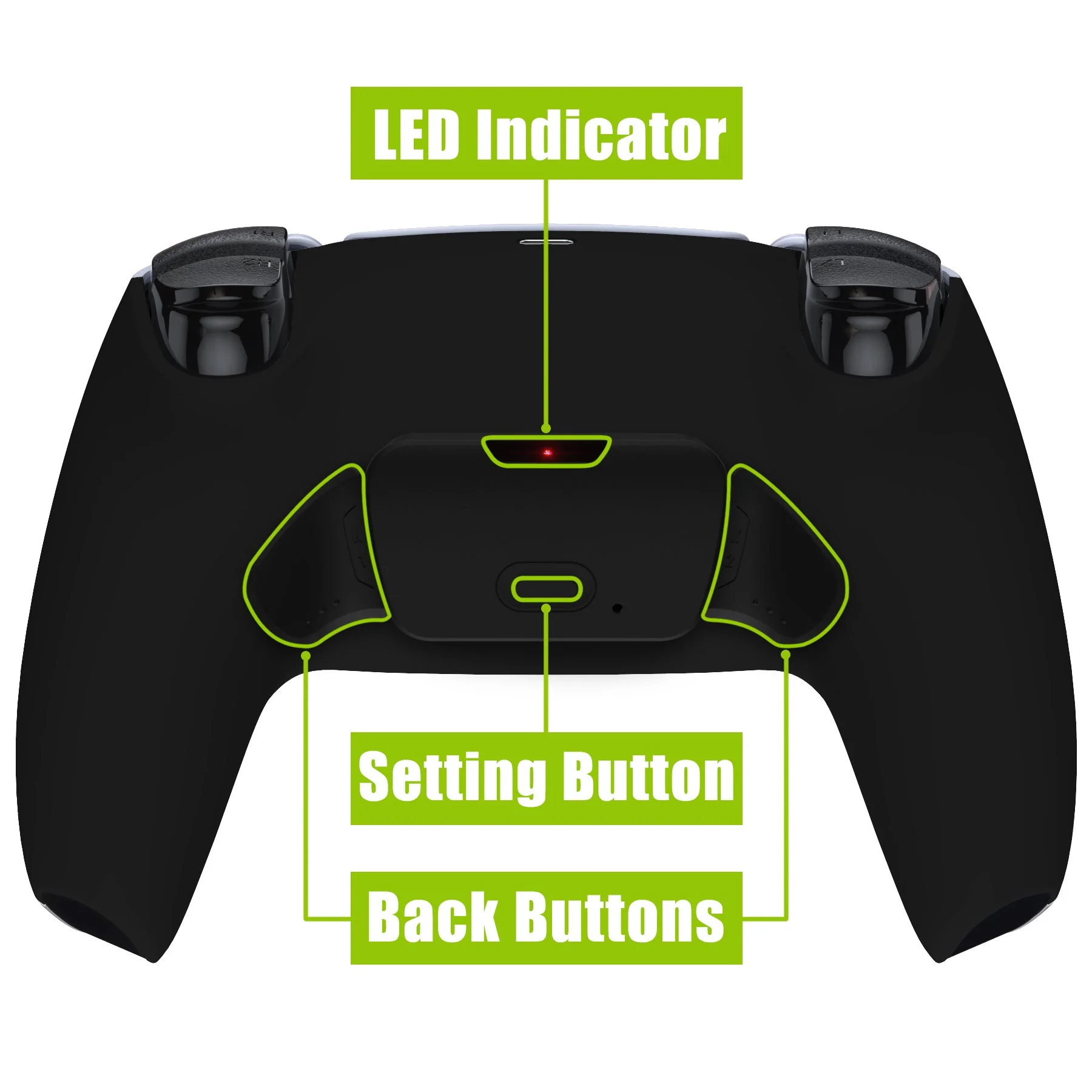 eXtremeRate Remappable Rise 2.0 Remap Kit for PS5 Controller BDM-010 & BDM-020 - Black - Image 5