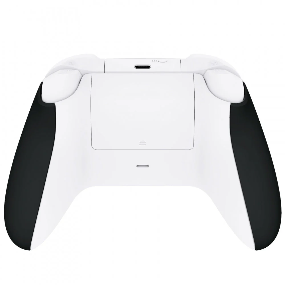 eXtremeRate Replacement Non-Slip Side Rails Grip Back Panels for Xbox Series X & S Controller - Black - Image 4