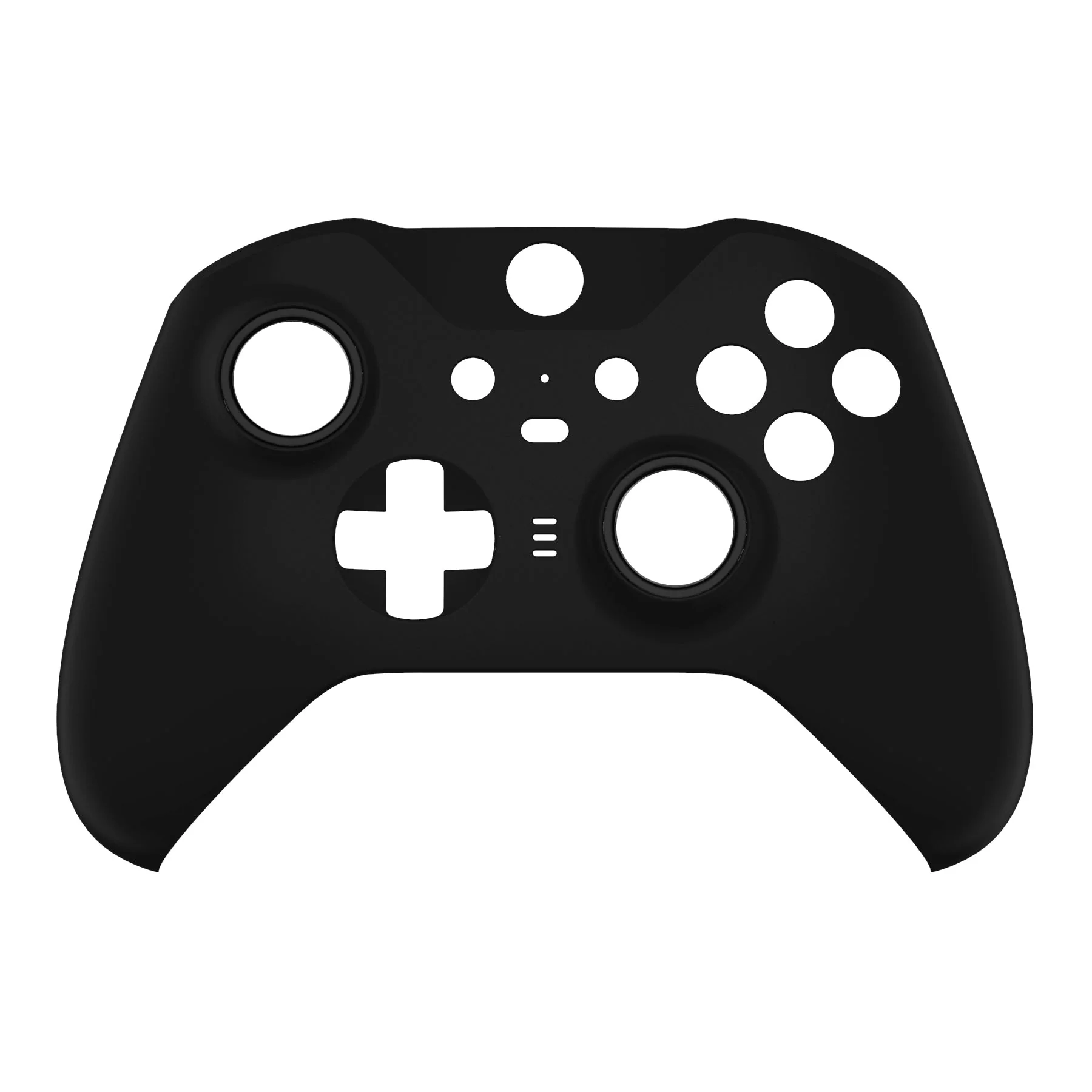 eXtremeRate Replacement Front Housing Shell Case with Accent Rings for Xbox One Elite Series 2 & Elite 2 Core Controller (Model 1797) - Black - Image 8