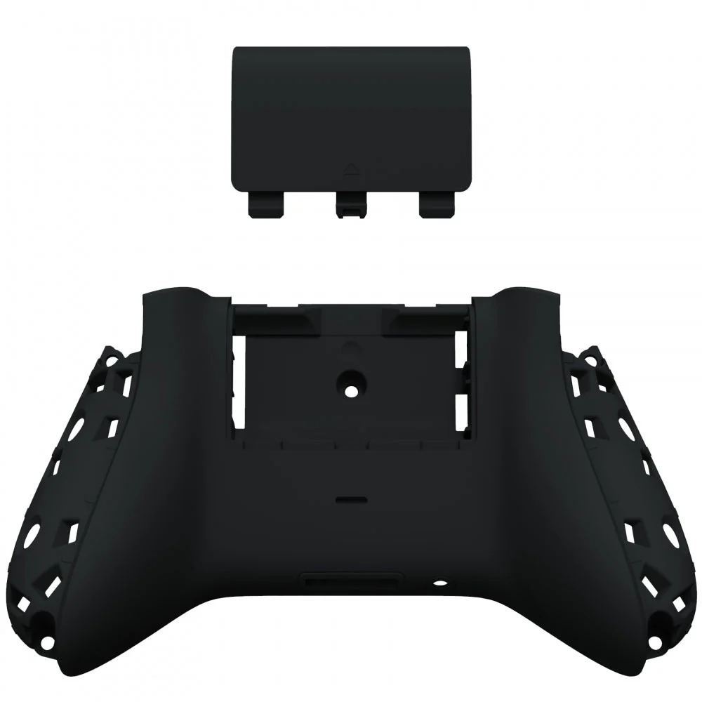 eXtremeRate Replacement Bottom Shell with Battery Cover for Xbox Series X & S Controller - Black - Image 2